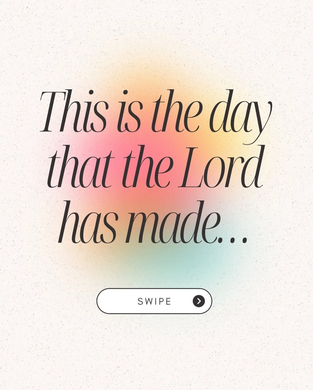 Each day is a gift. Rejoice knowing He loves you and chose you- choose to rejoice 🙌