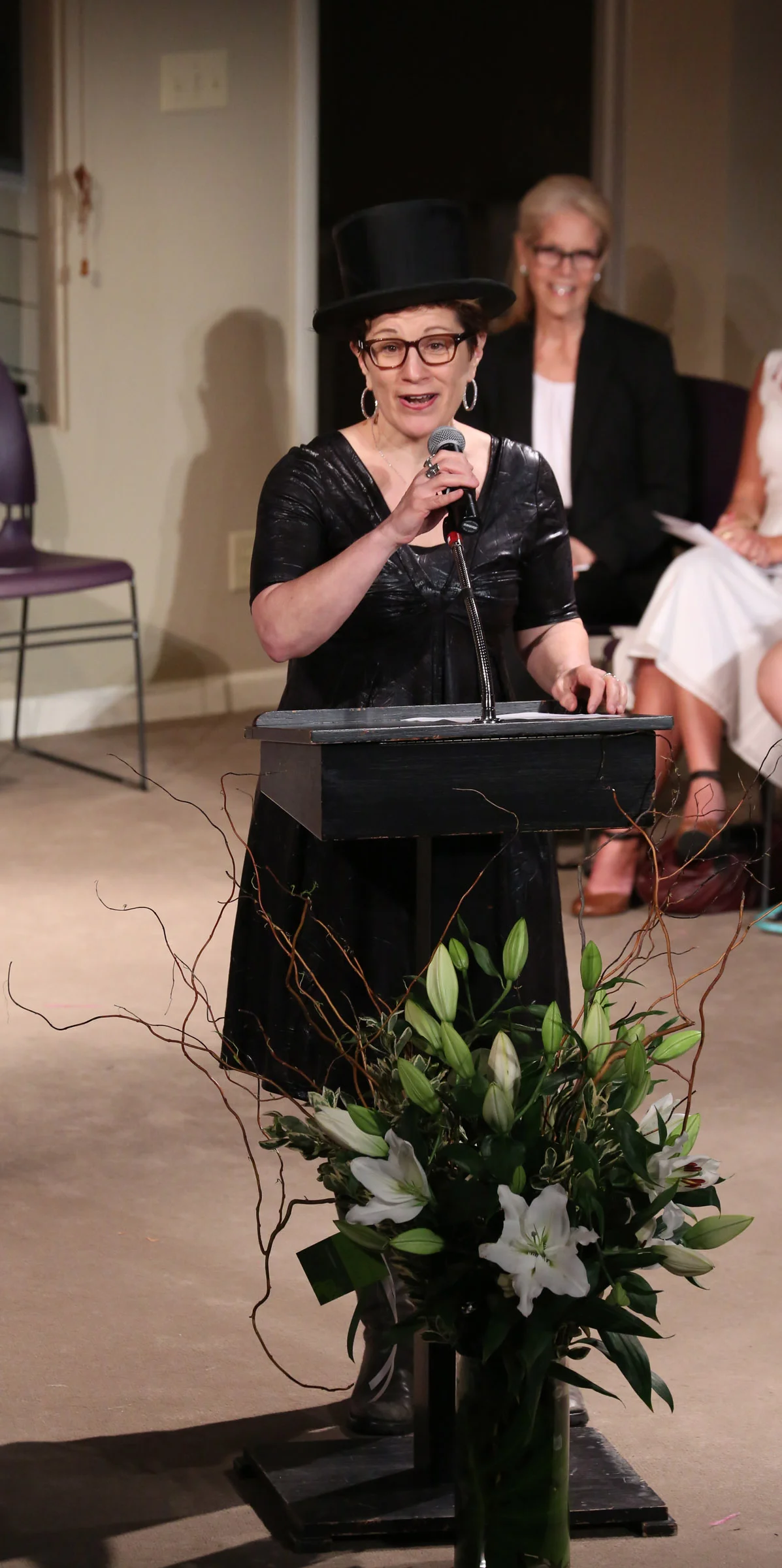 2015 LILLY AWARDS Photo 2 Lisa Kron Photo by Walter McBride.jpg