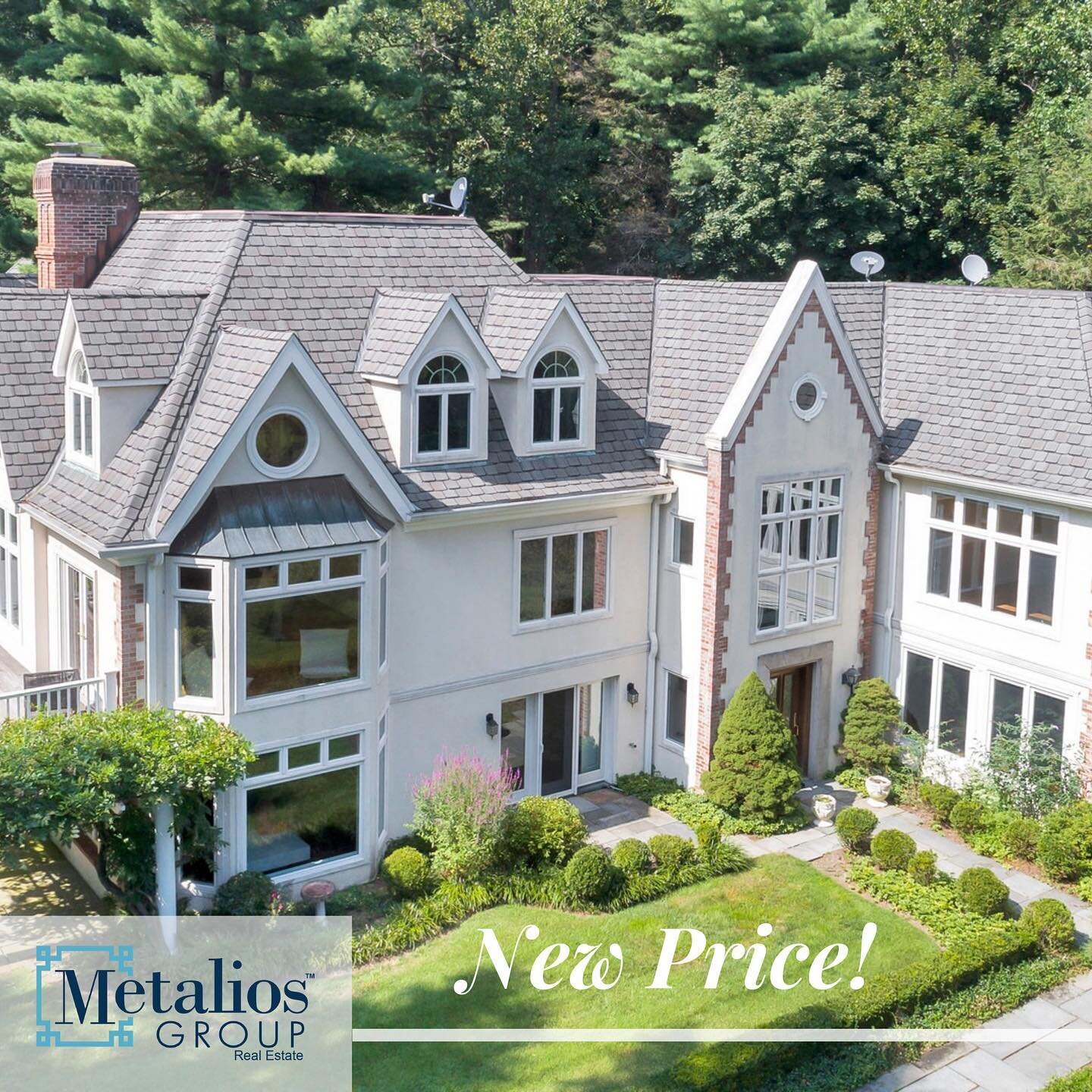 NEW PRICE! 167 Bedford Rd - a truly majestic country estate, including a French manor house and 2 bedroom cottage, all on 5 acres of beautiful land.

Complete with a spa, tennis court, 4 car garage, stunning pool, waterfall, terraces, pergolas, &amp;