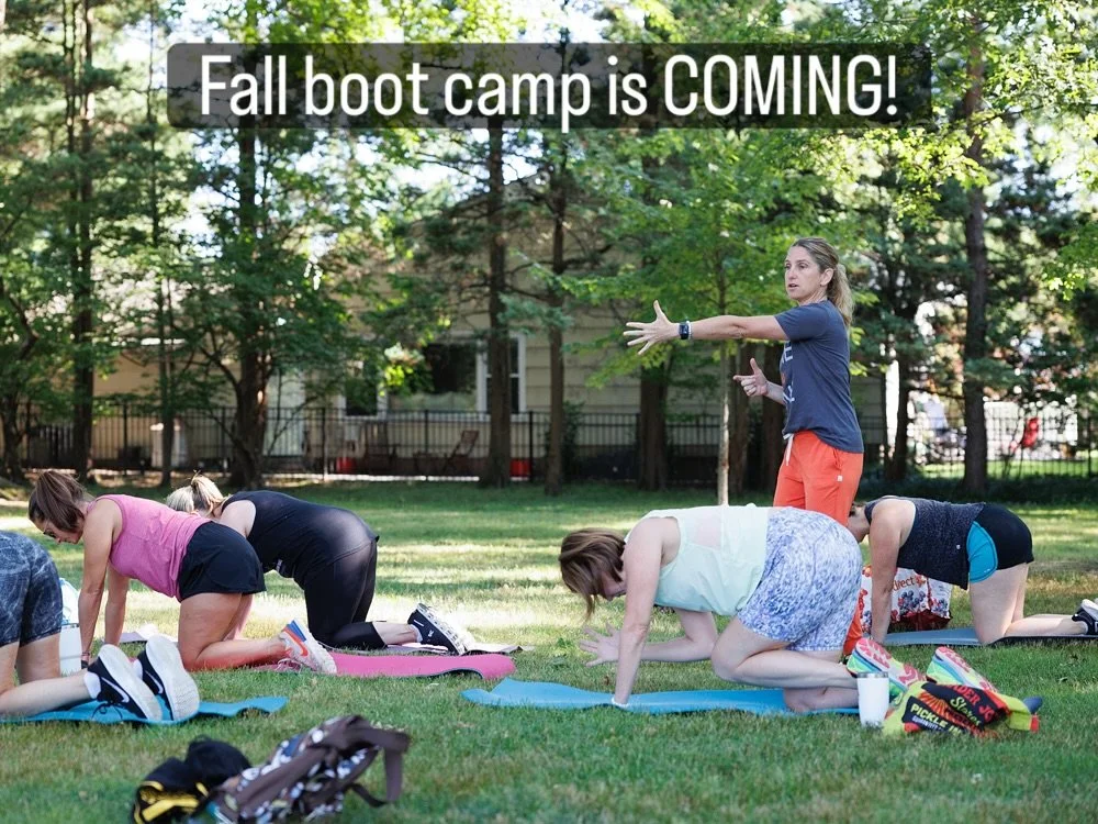 Mark your calendar! 🗓️

Registration for fall boot camp opens August 1! 

This will be the 11th year of boot camp and my love for teaching the class and the people who come has not diminished. Together, we&rsquo;ve built an amazing and supportive co