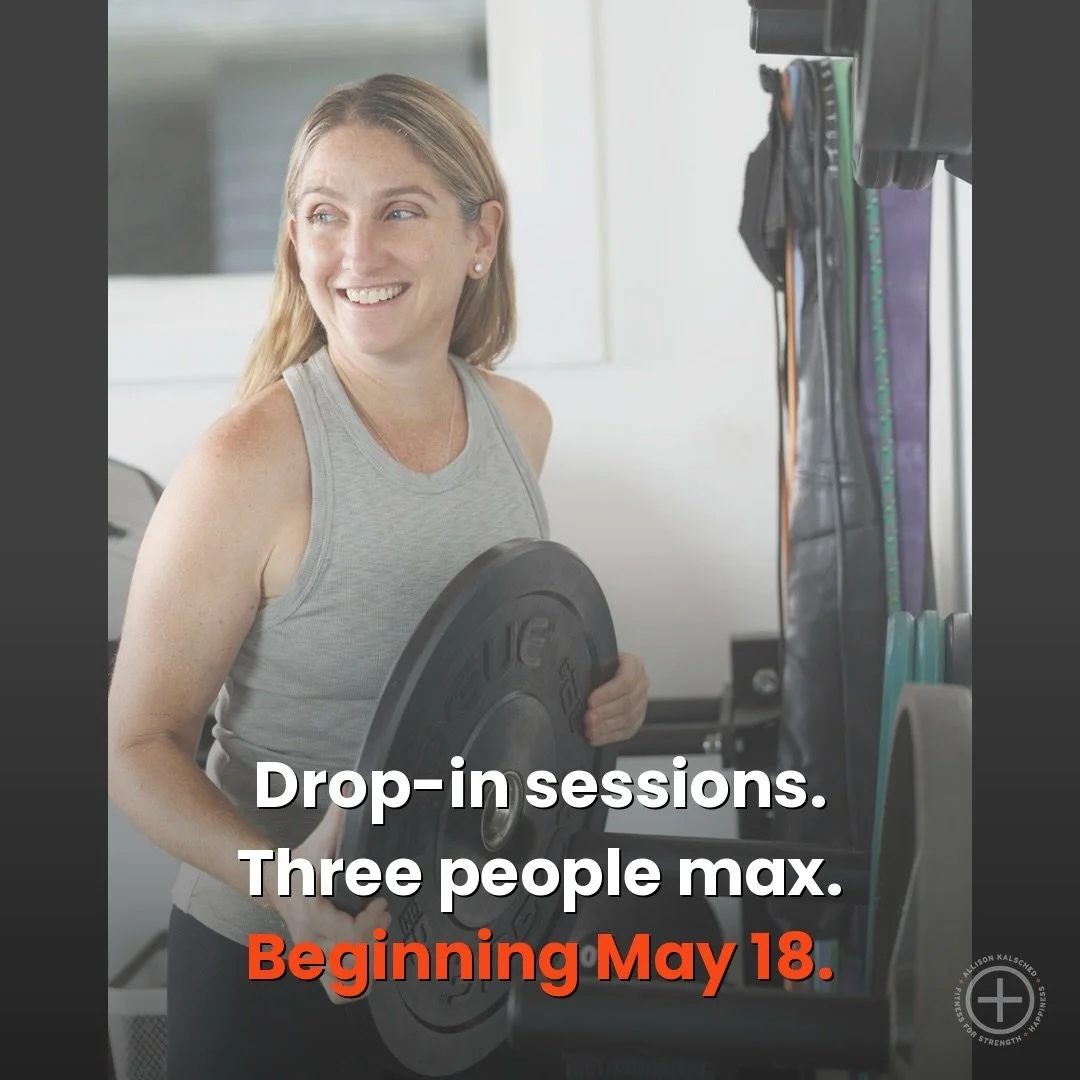 Looking for a little extra strength training! 

I&rsquo;m launching semi-private training on May 18. These are drop in sessions so you just have to go my website and reserve your spot whenever you can make it. If a class is full add your name to the 