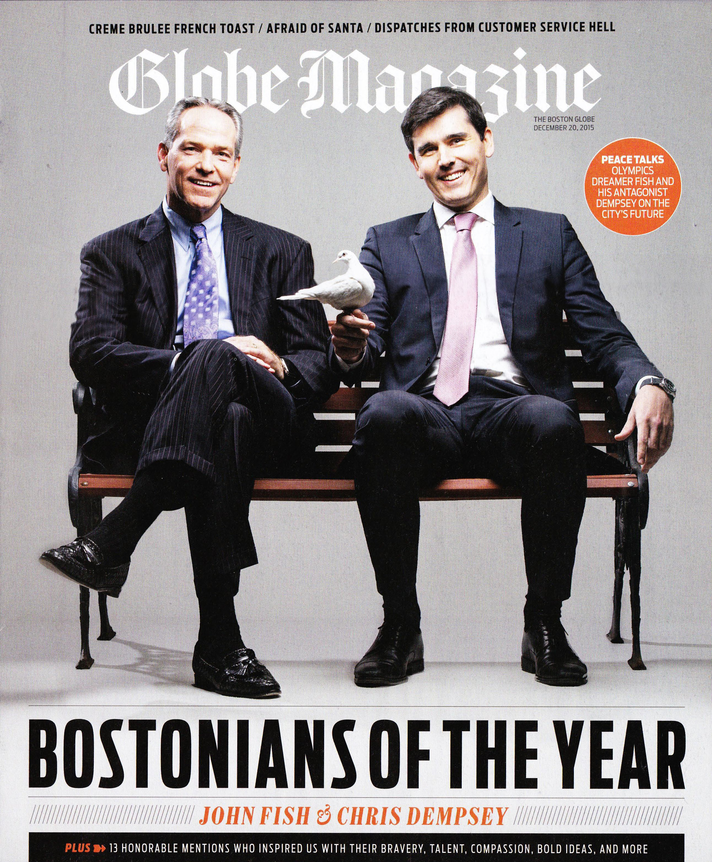 BOSTON GLOBE MAGAZINE