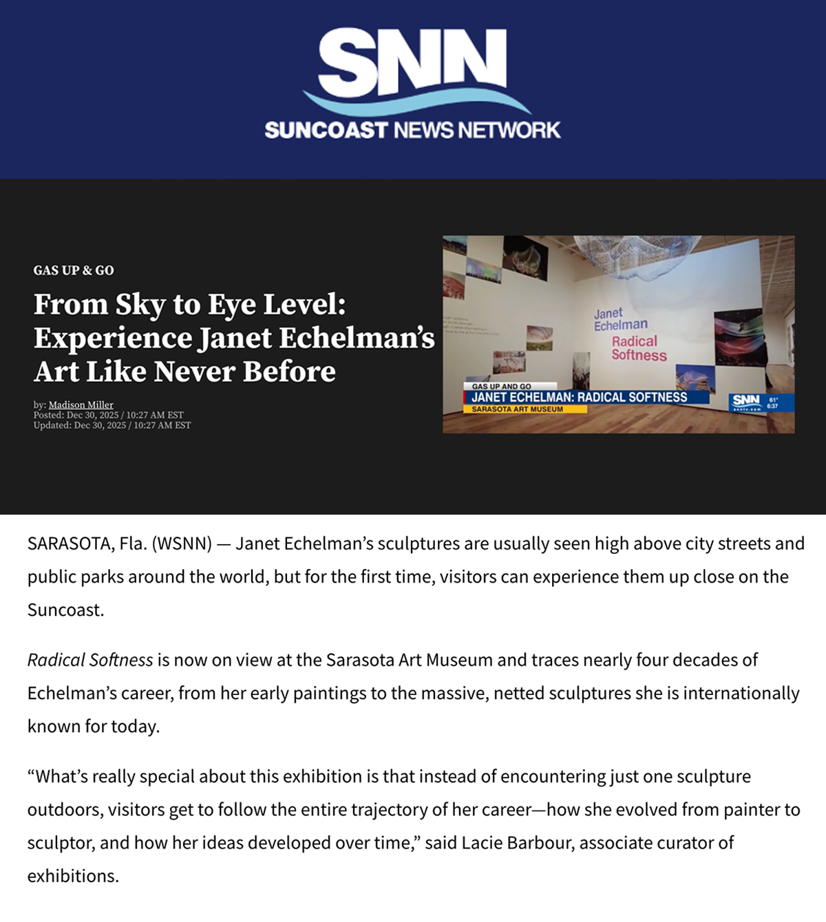 SUNCOAST NEWS NETWORK