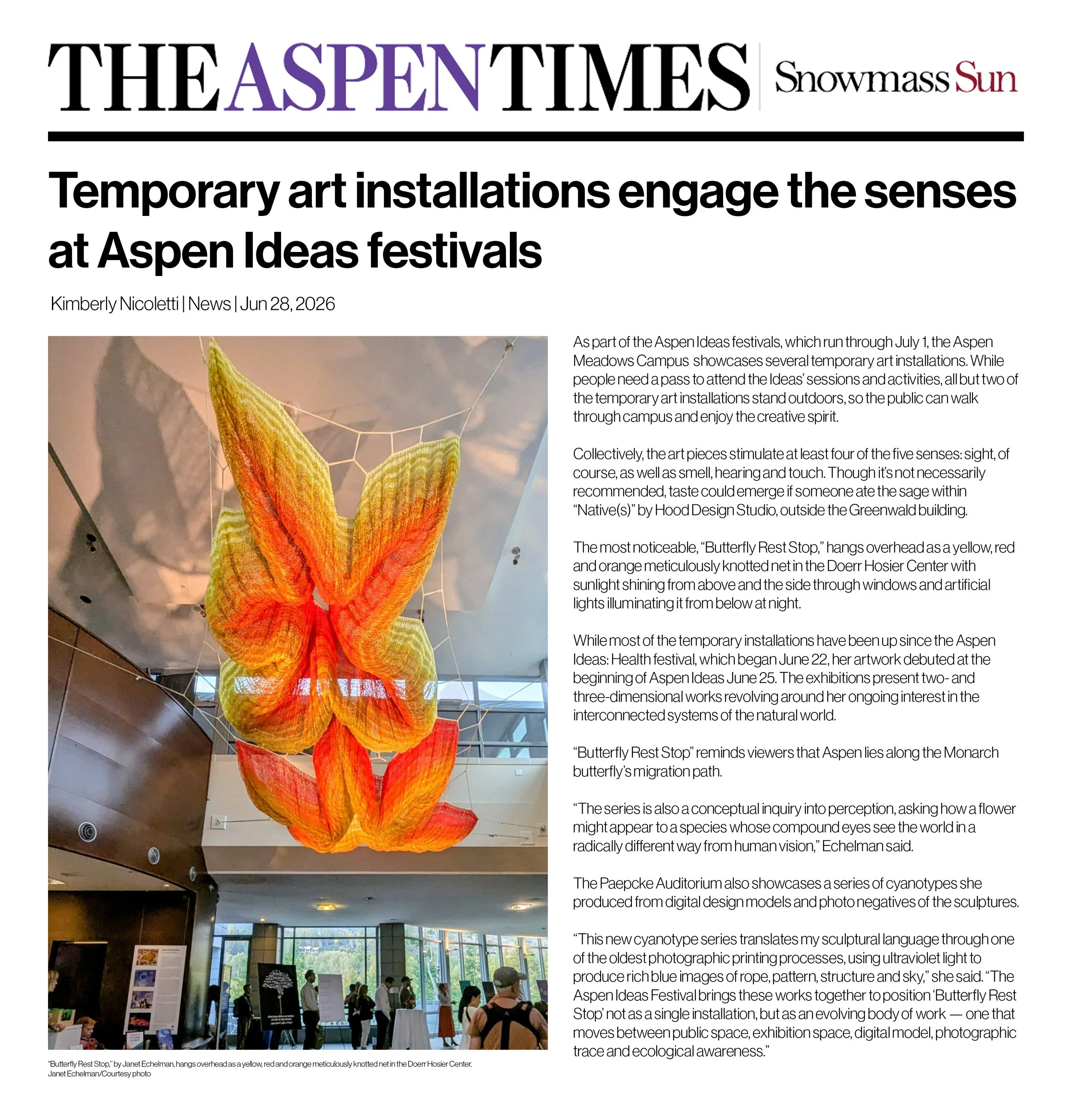THE ASPEN TIMES