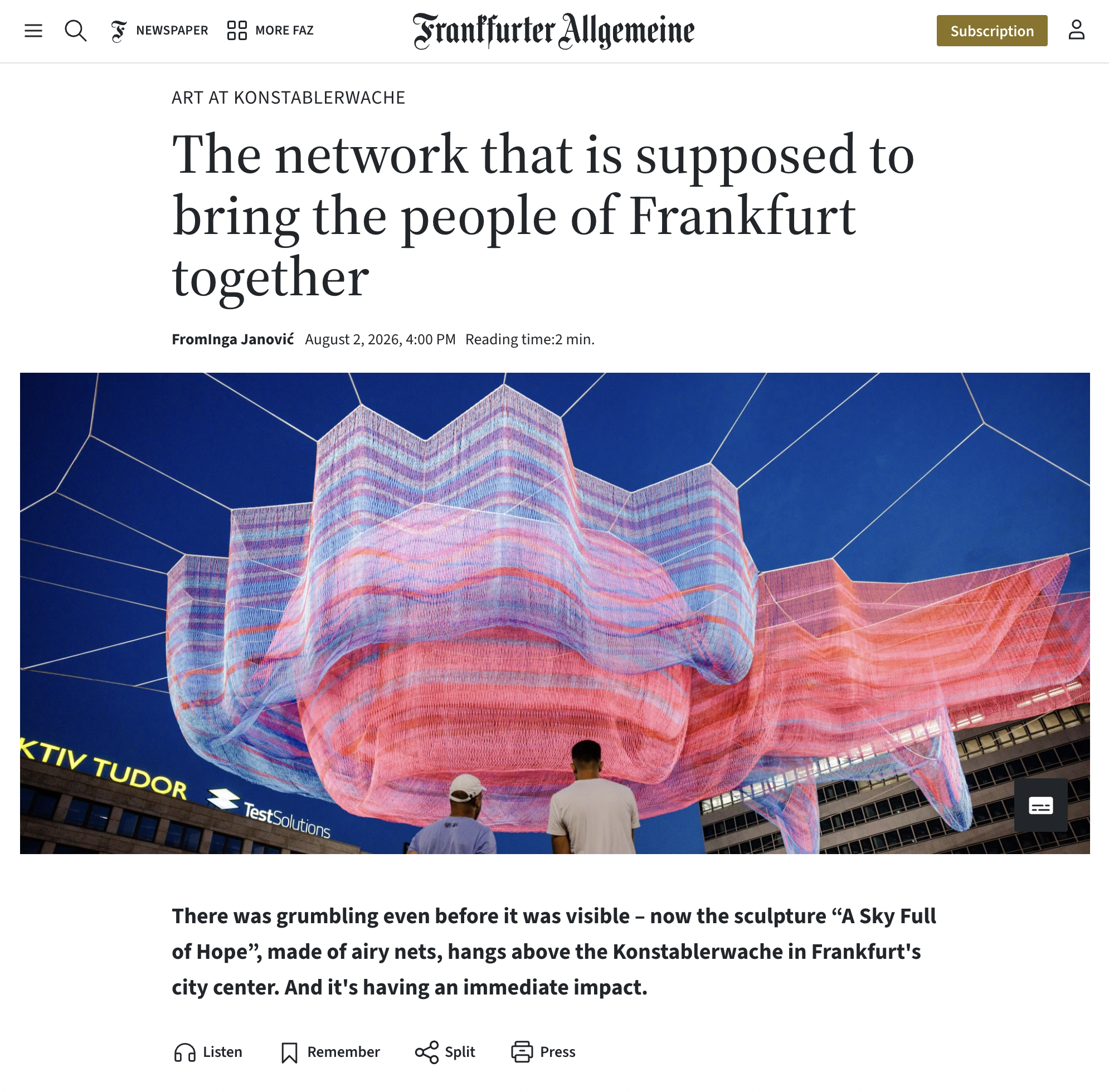 FRANKFURTER ALLGEMEINE (Copy)