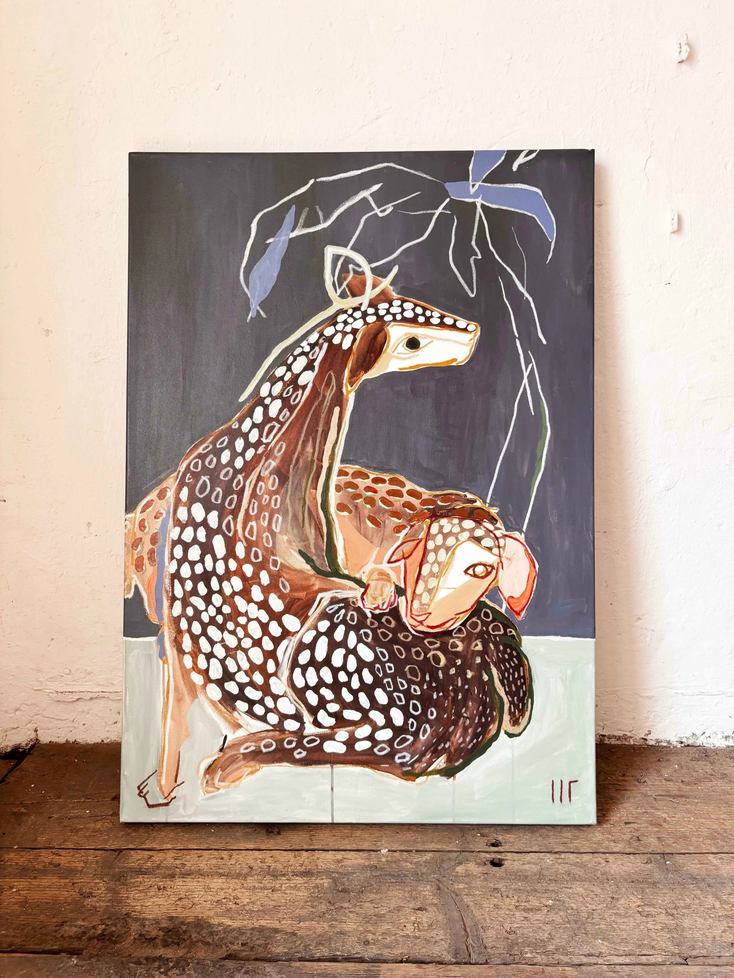 &bdquo;Where we Rest&ldquo;, Acryl und &Ouml;lkreide auf Leinwand, 70x100cm, 2026

&bull; Sold &bull;

#hannahfranke #youngartist #artiststudio #contemporaryart