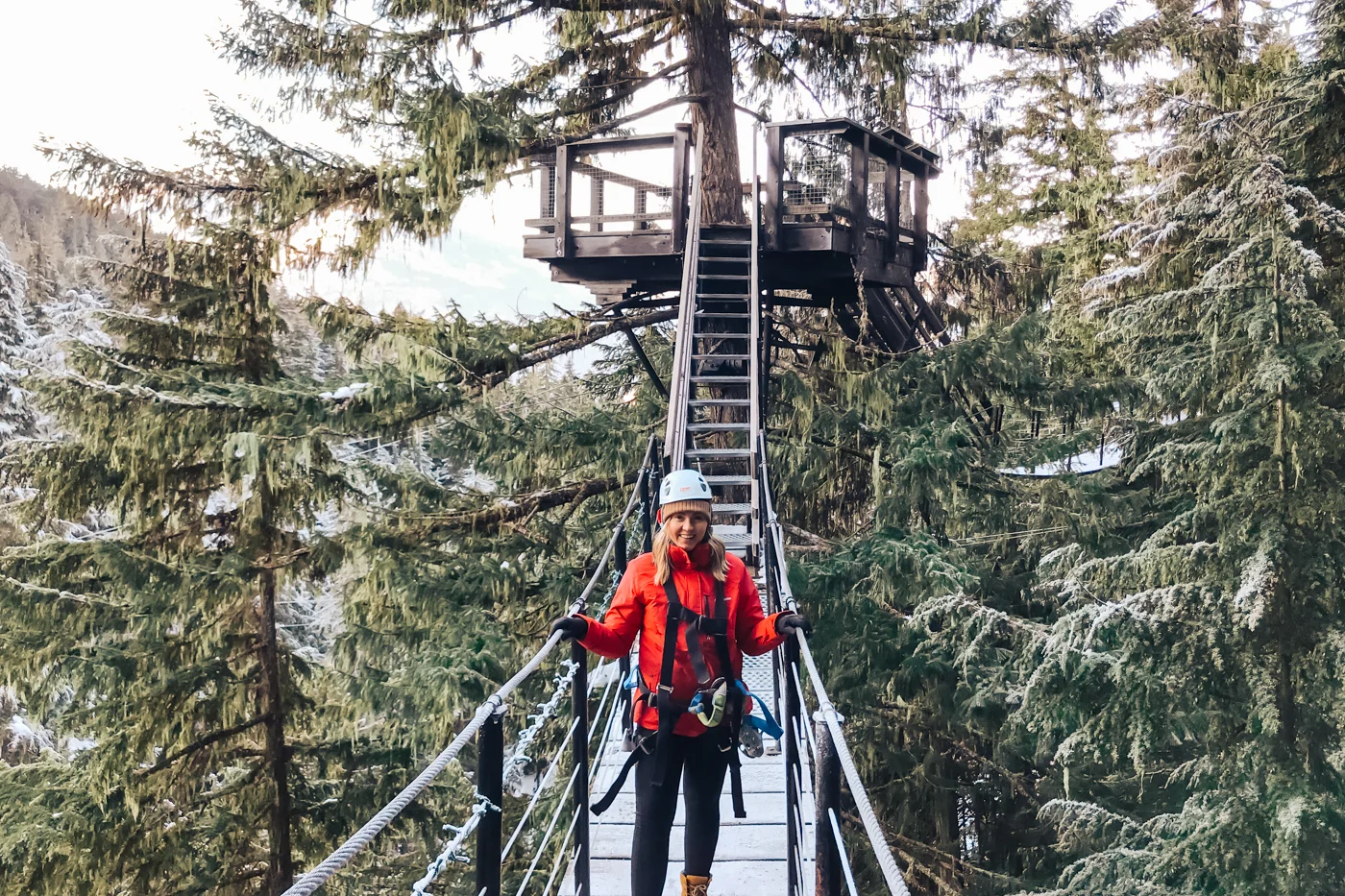 Ziplining with Ziptrek in Whistler, BC