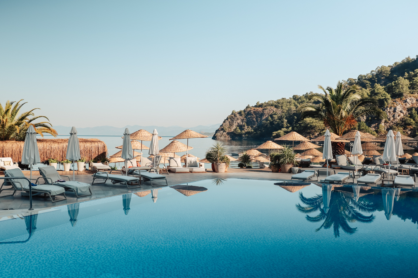 The Hillside Beach Club pool.