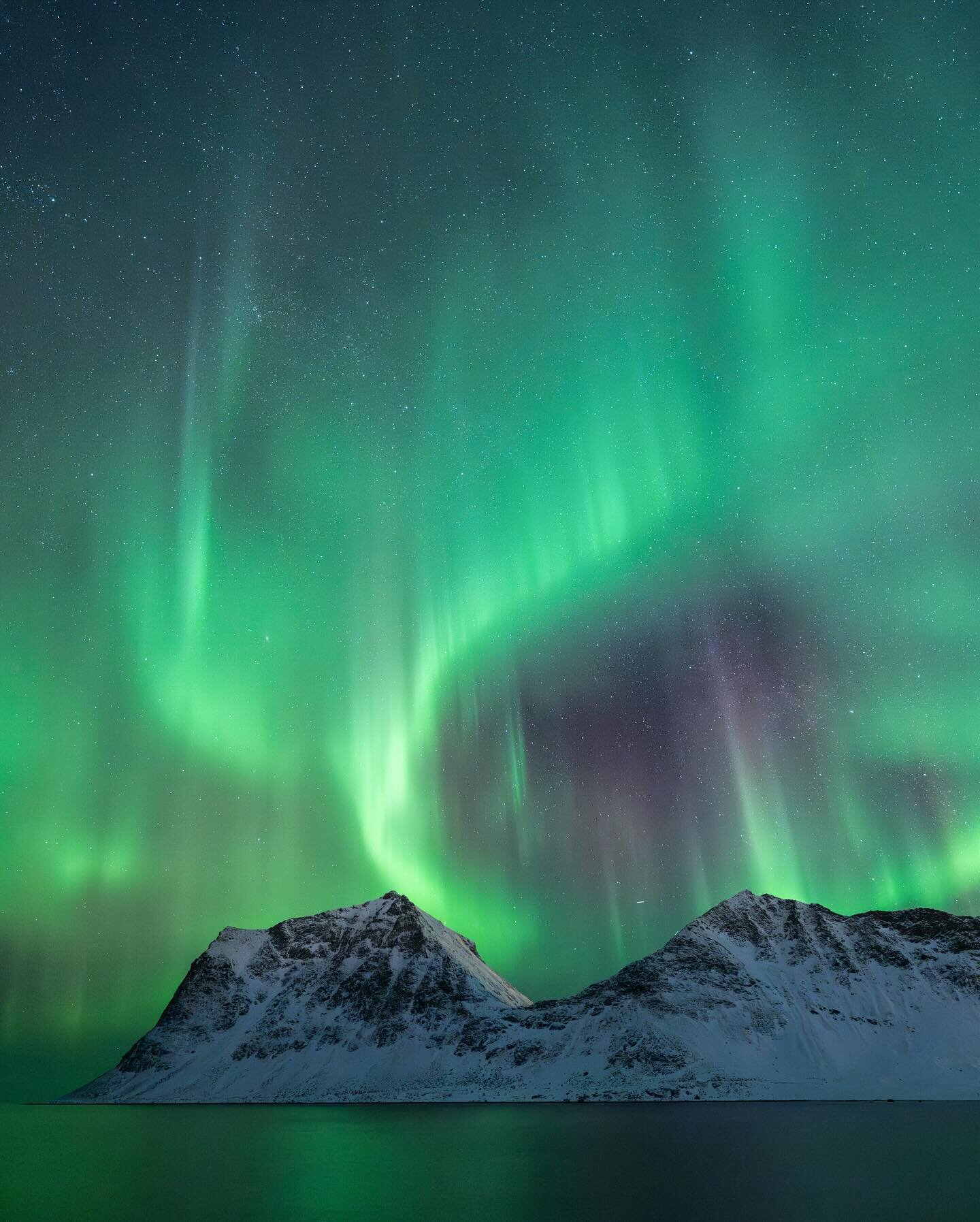 It started with a photo of the Milky Way. Then the silhouette of the mountains began to glow. Streaks of color leapt across the sky. ⁣
⁣
I watched them dance. I wondered if my toes had frostbite.⁣
⁣
Traveling to arctic Norway for a chance to photogra