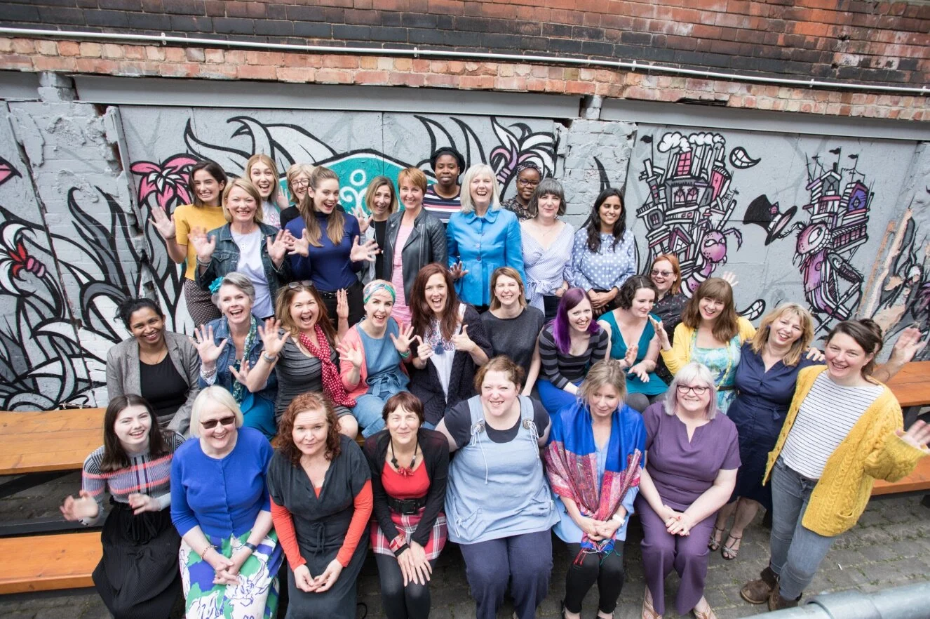 Blue Stockings Society, image by Ursula Kelly of www.studiosoftbox.co.uk