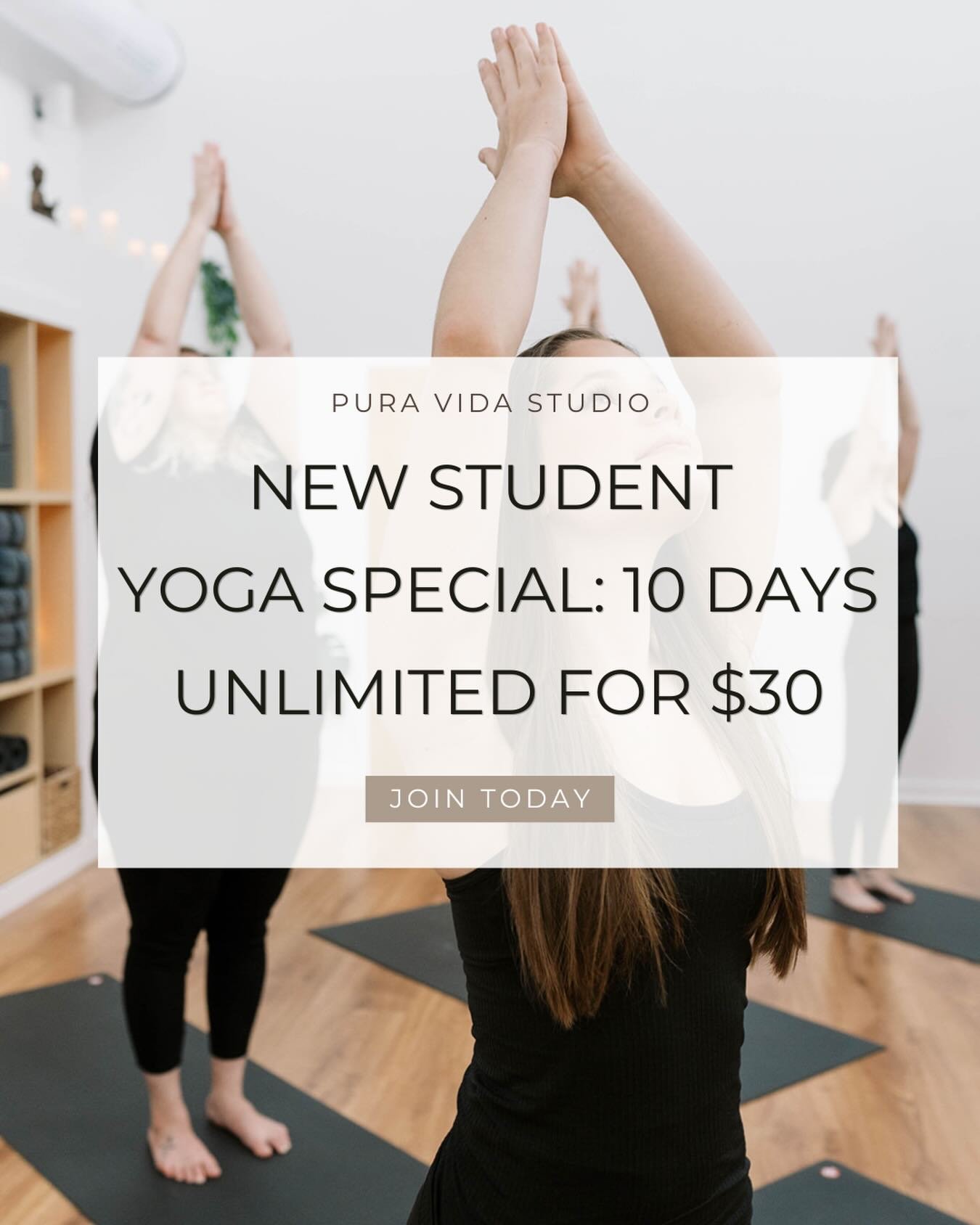 Looking for a yoga studio that helps you feel stronger, calmer, and more connected? We&rsquo;ve got you🧘🏻&zwj;♀️

At Pura Vida, we believe movement should support every part of your life. Our yoga classes help you build strength, reduce stress, imp