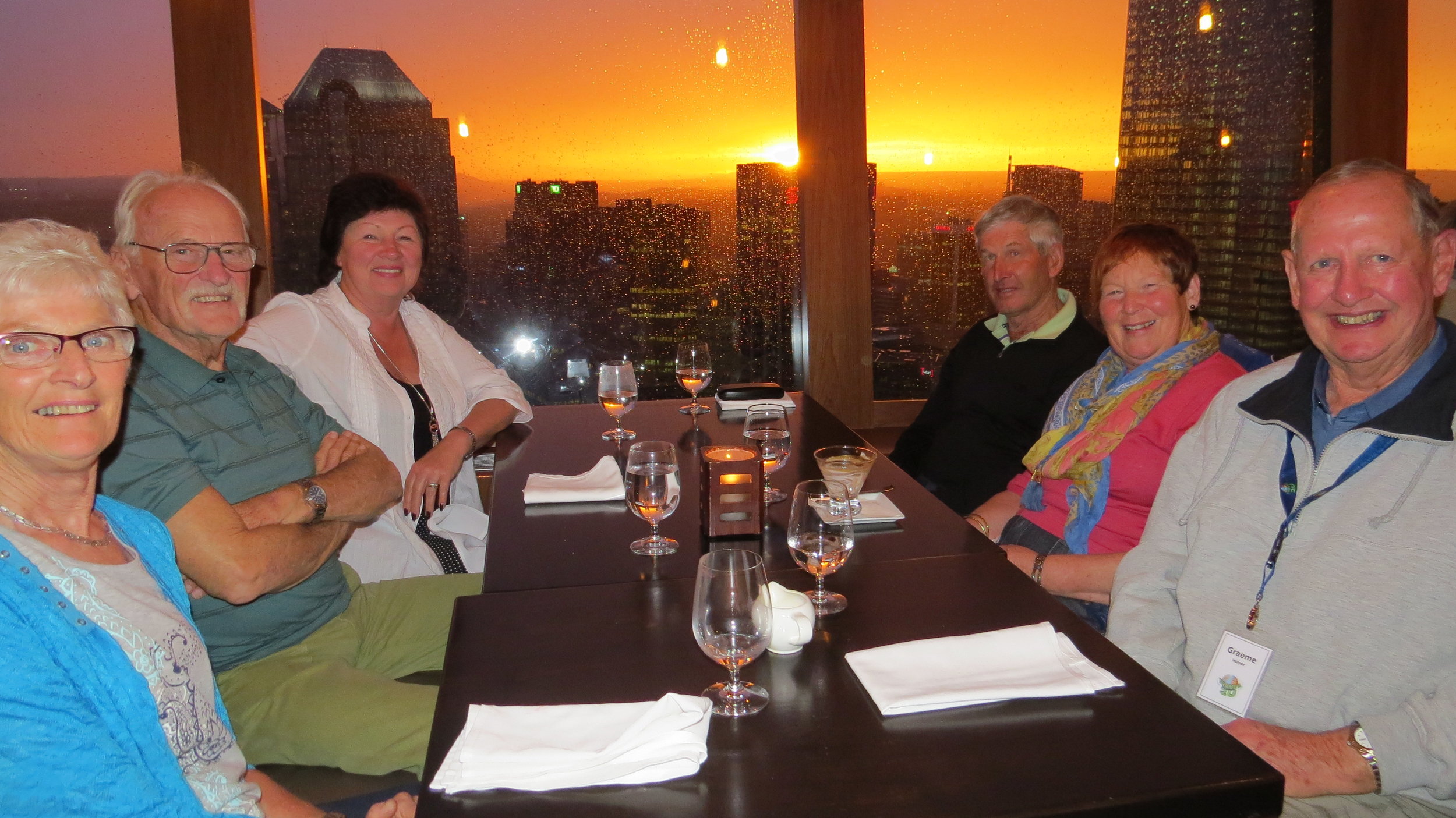 Calgary Tower Dinner