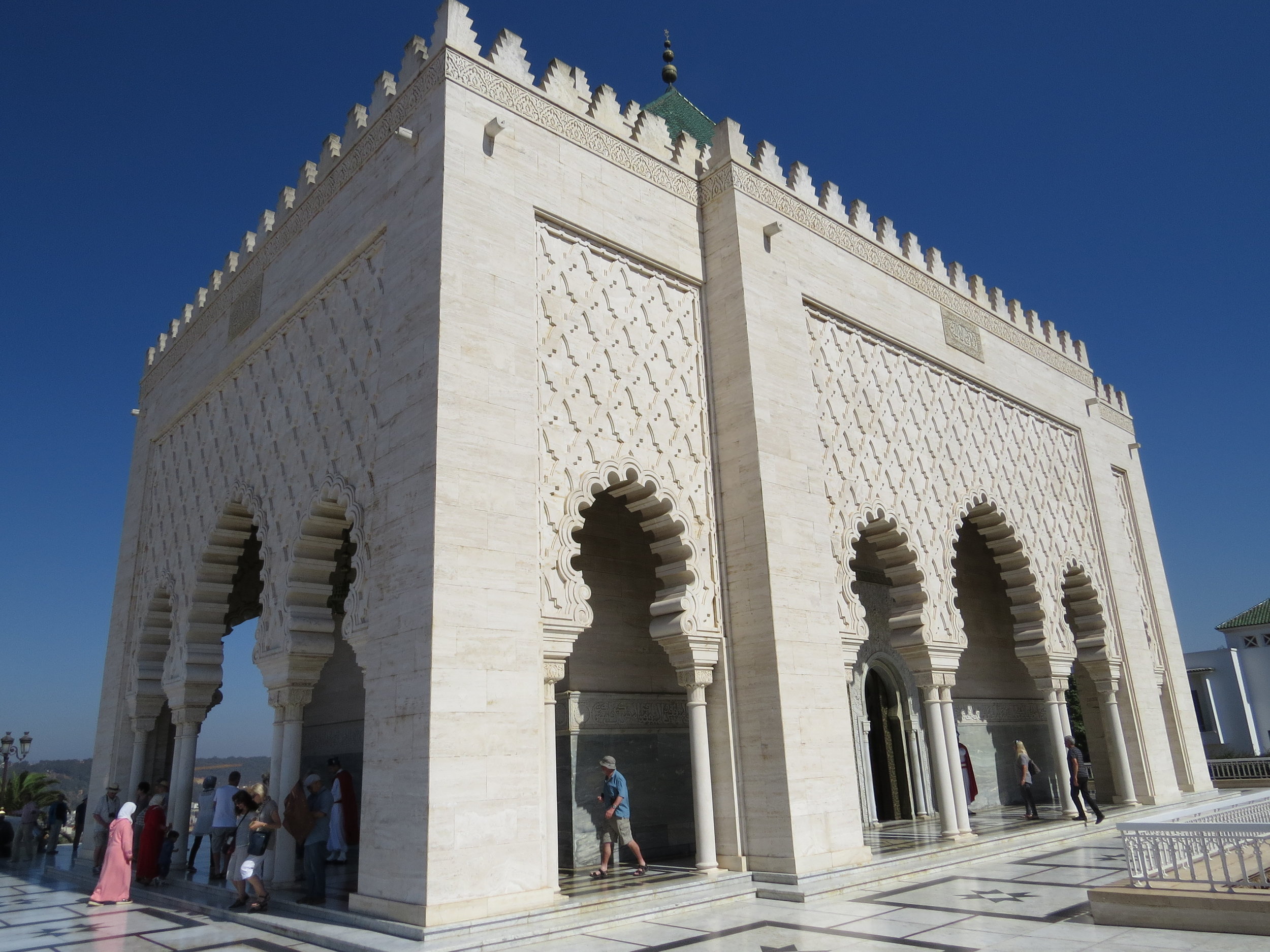 Rabat - King Hussan Mausoleum (5).JPG