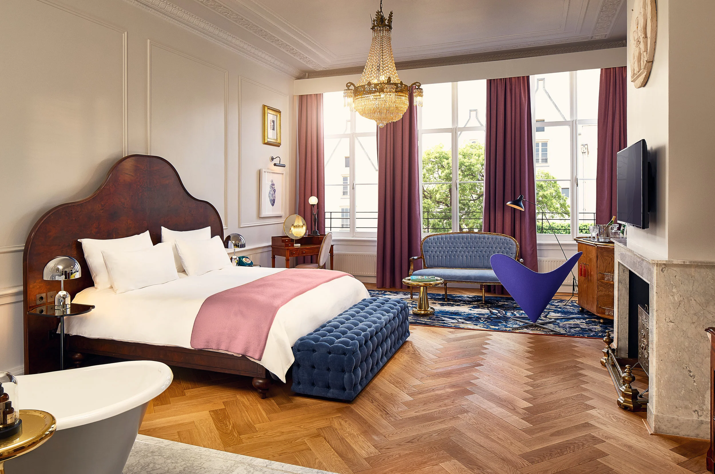 Pulitzer Suite — Photo credit: Hotel Pulitzer