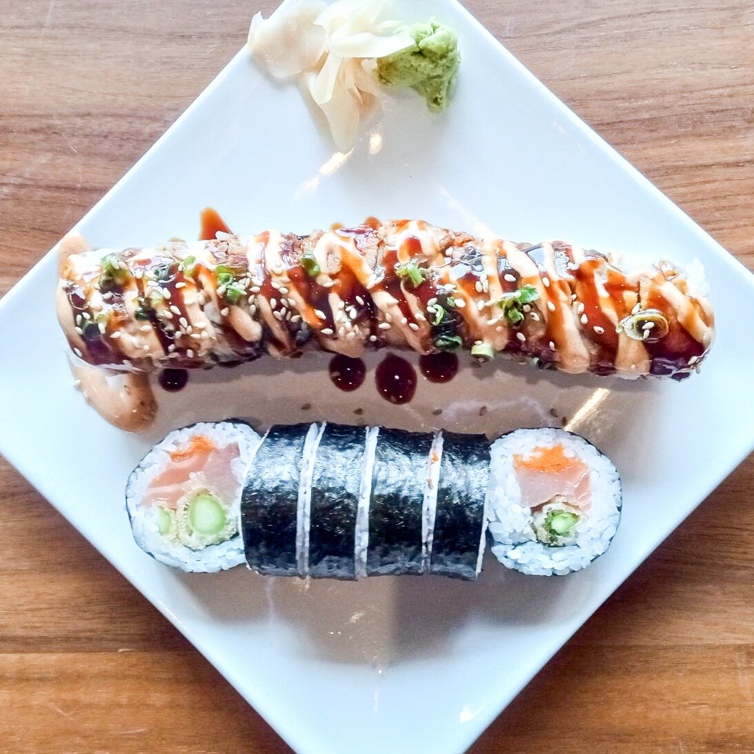What's better than one Cody? Two Cody's! Can't decide which Cody roll you like better? Get them both. #tulsafoodie #tulsaeats #sushiroll