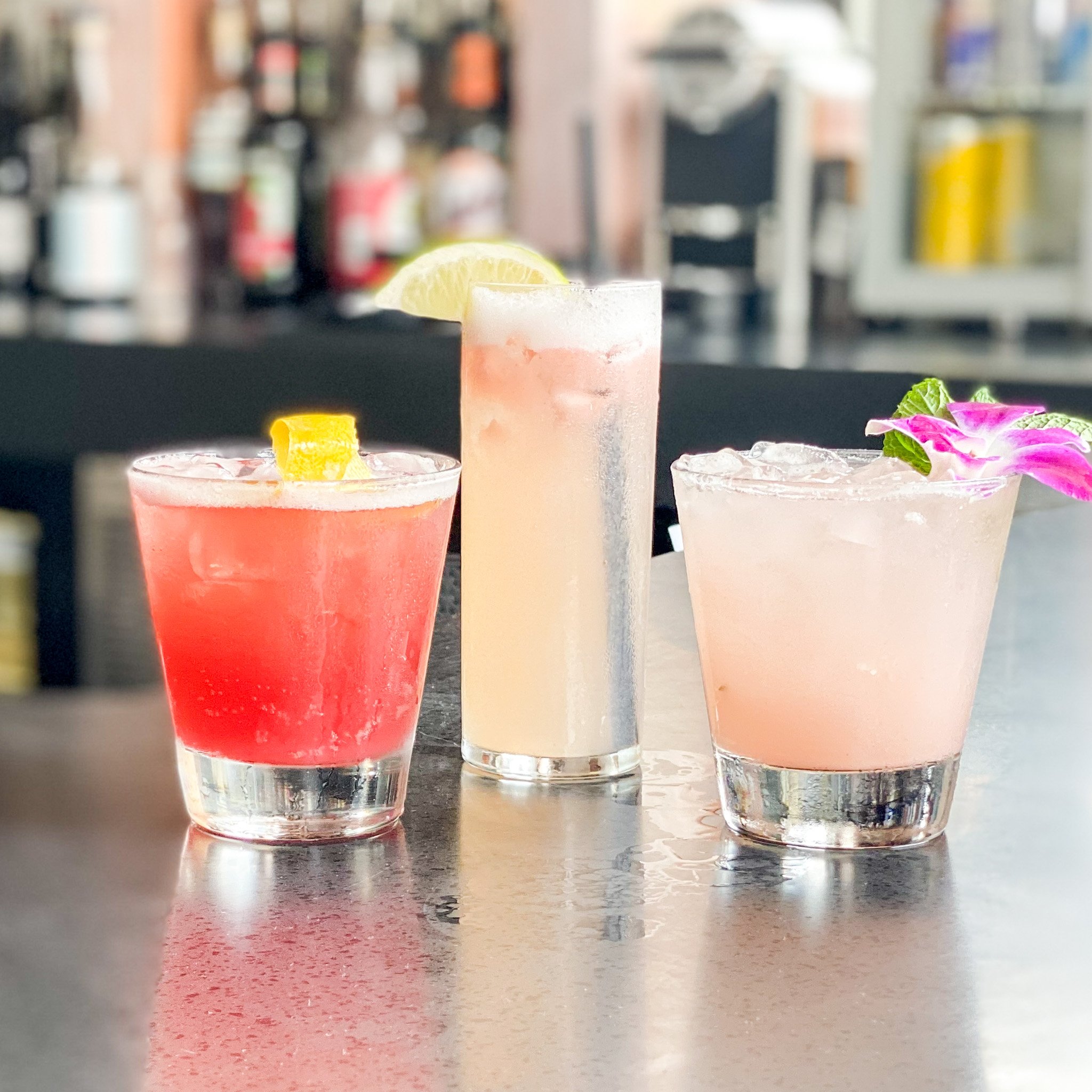 Are you still recovering from extreme weather PTSD? After last weekend's ⛈ storms and Tornado 🌪 watch/warnings, you deserve a nice craft cocktail (or mocktail) to unwind. See you on our patio or indoor dining soon! 😉 | #tulsafoodie #tulsaeats #broo