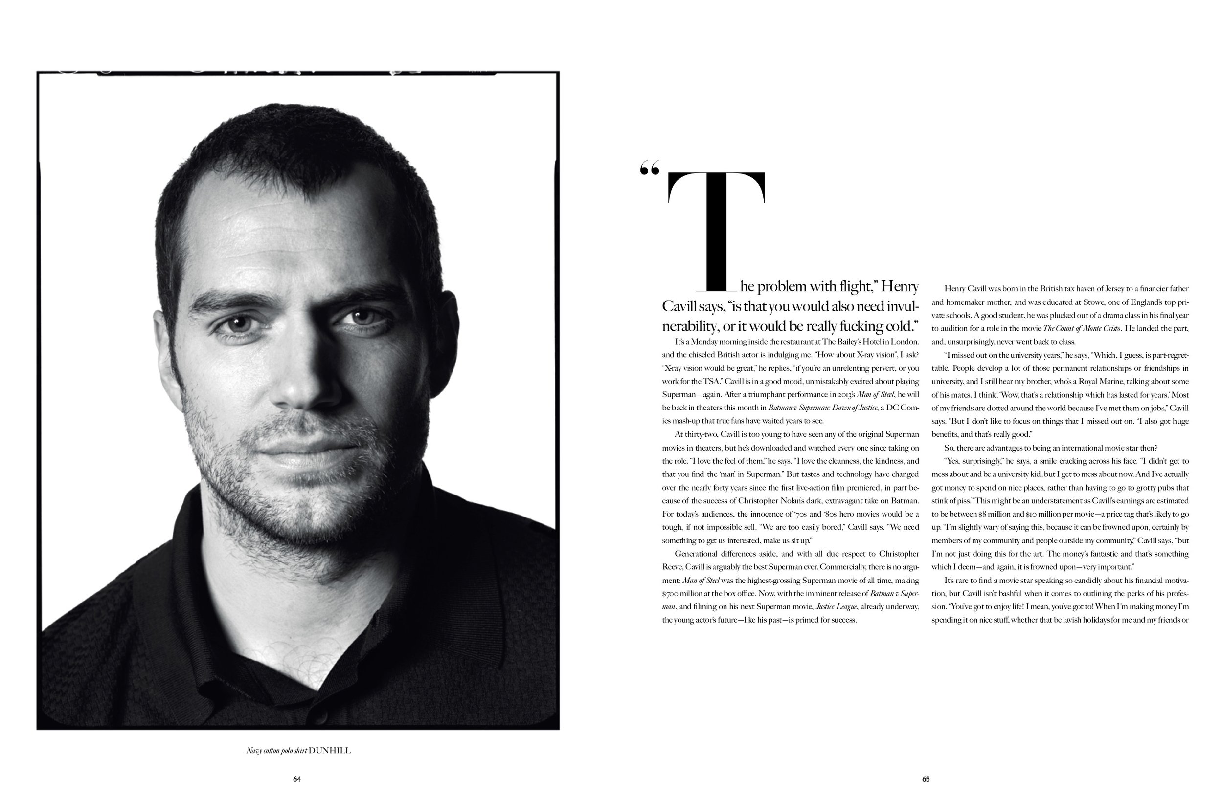 96 Henry Cavill by MOB PUBLISHING COMPANY - Issuu