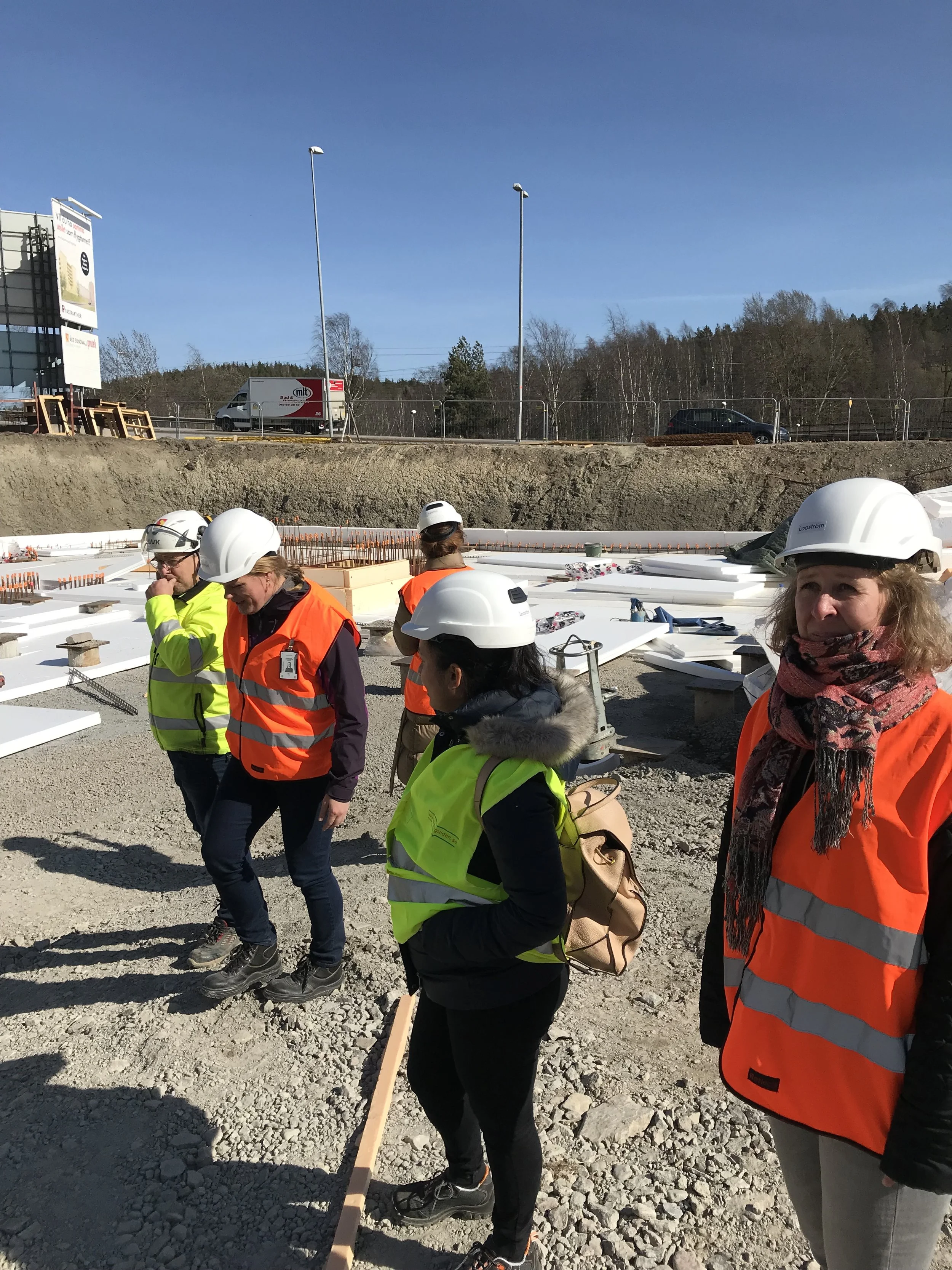 Platsbesök Nya Märsta Centrum Etapp 3