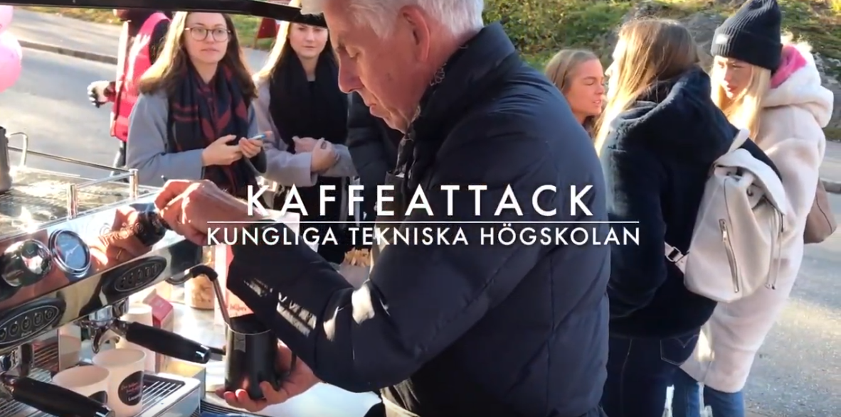 Lyckad Kaffeattack på KTH!