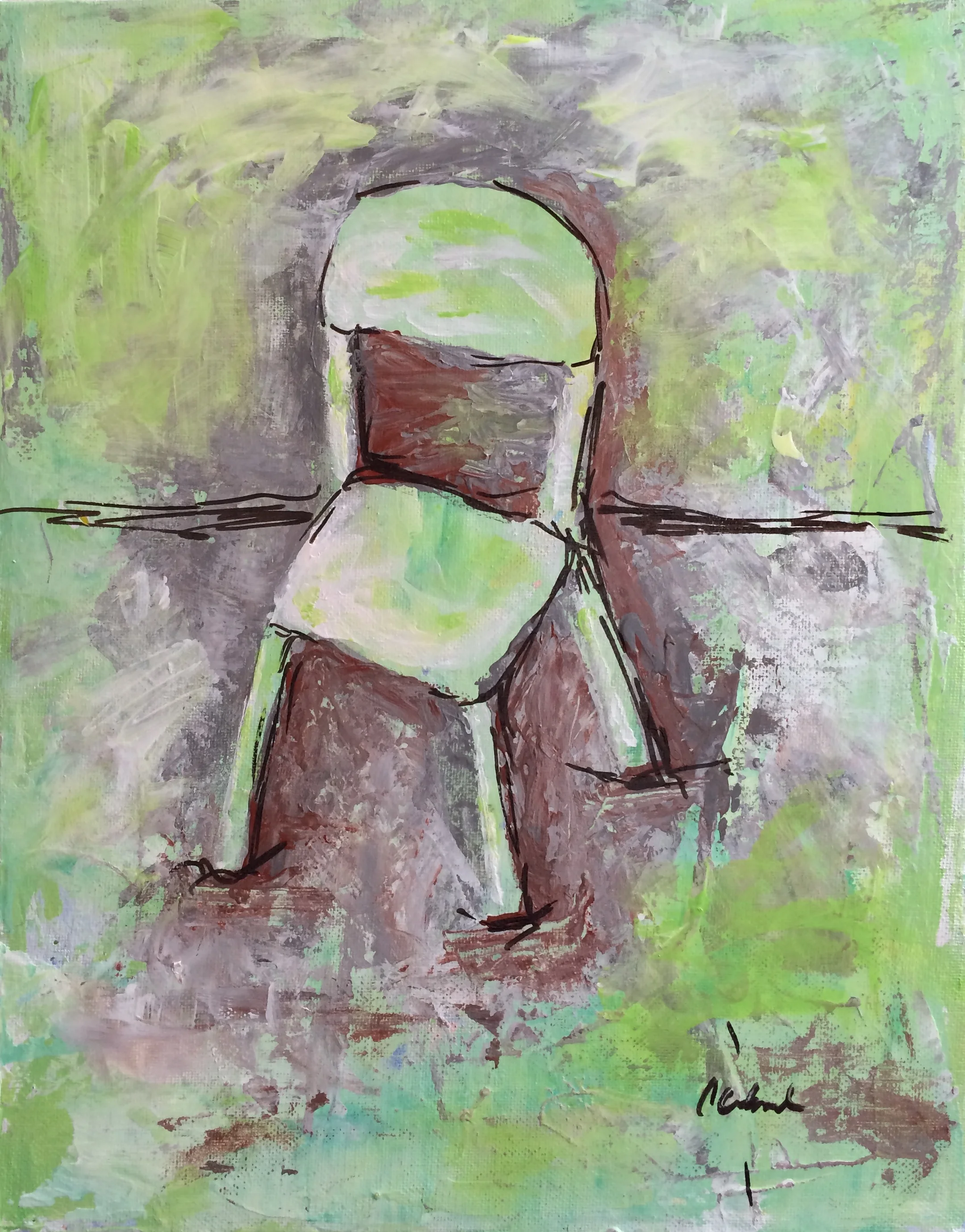 UNVIELED 11X14-(SOLD)