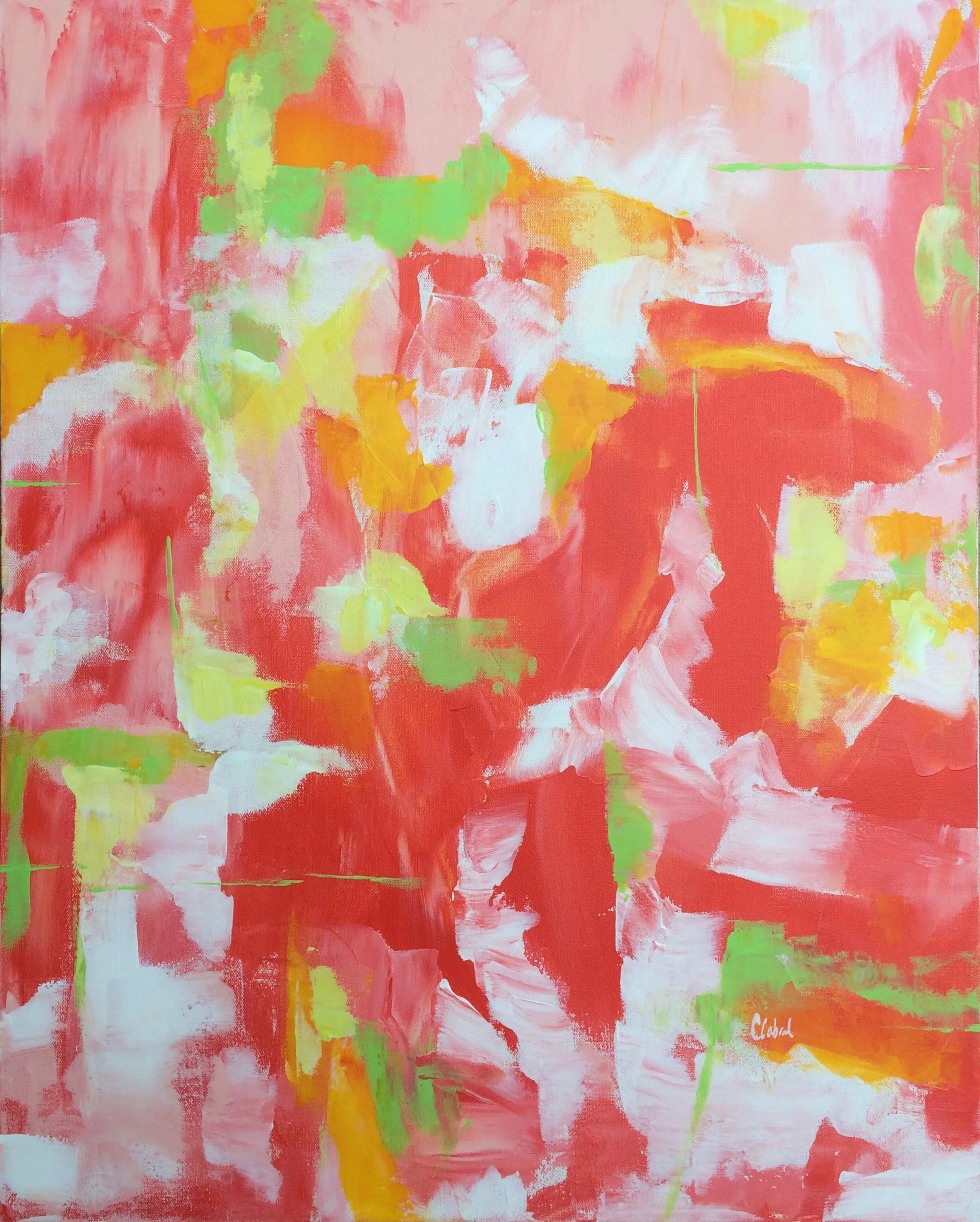 STRAWBERRY FIELDS 24X30-$300