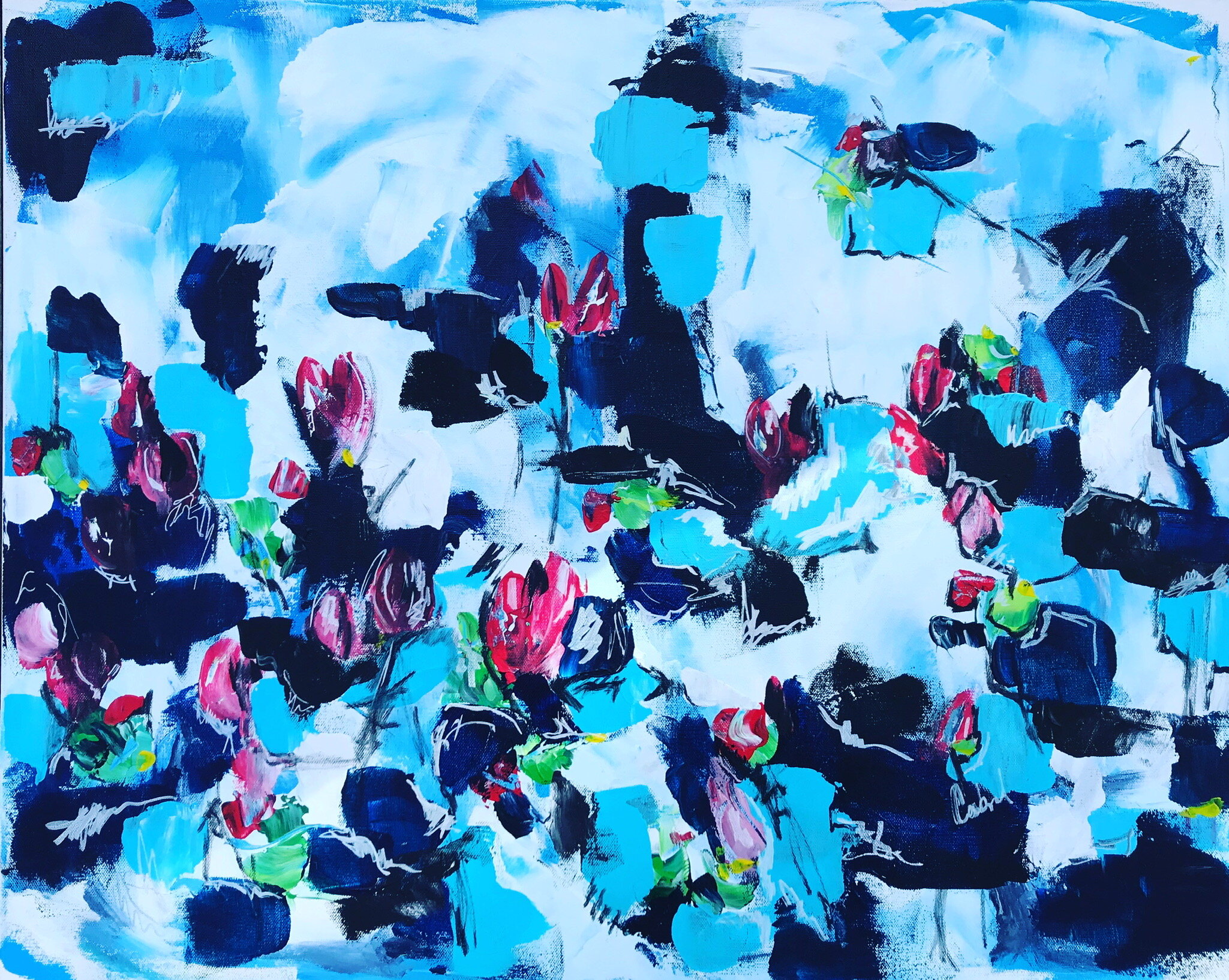THE KISS 24X30 - $380