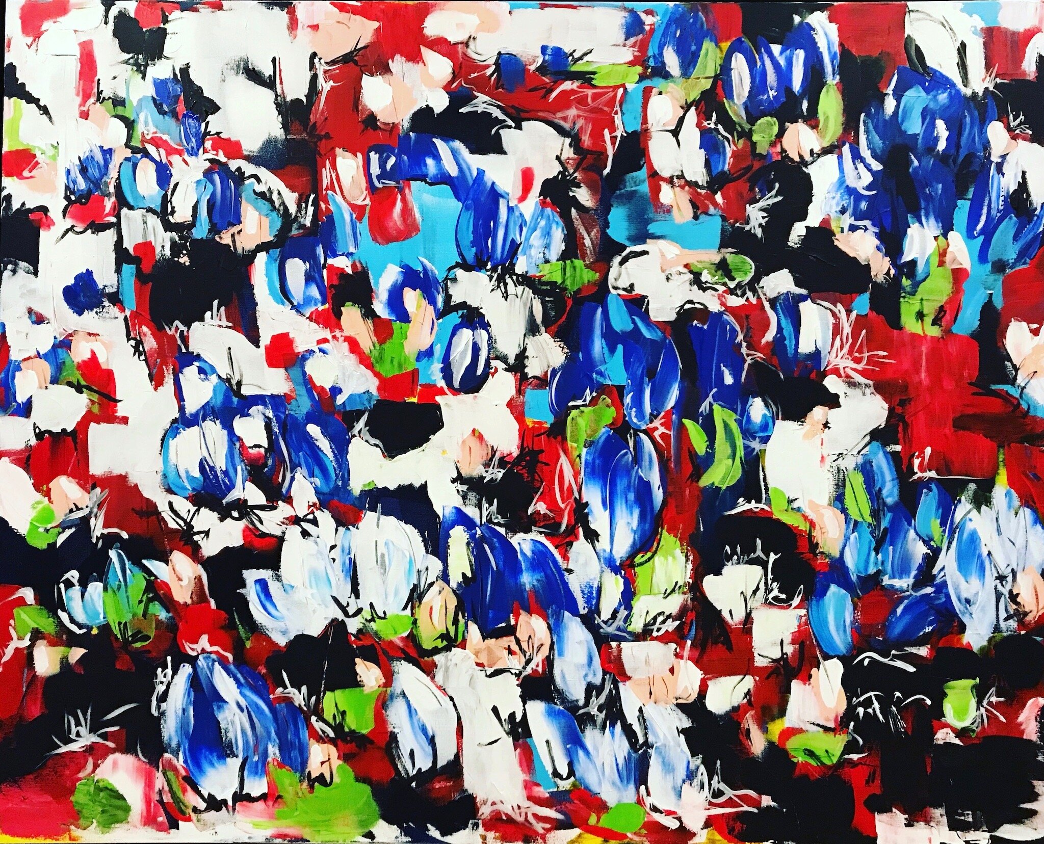 HERS AND MINE 48X60- $1600