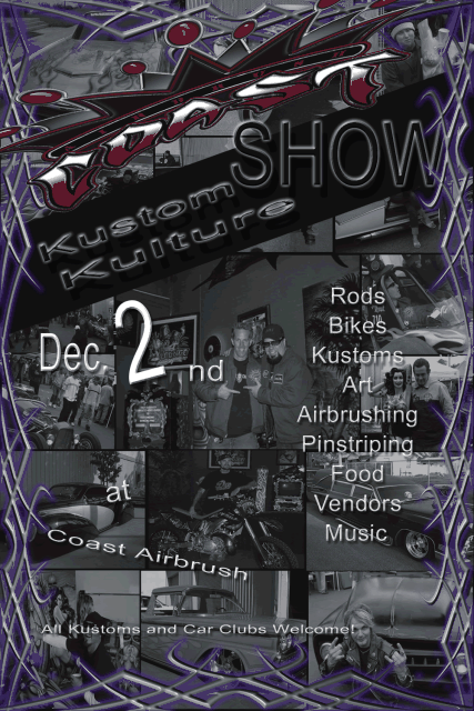 Coast Airbrush “Kustom Kulture Show"