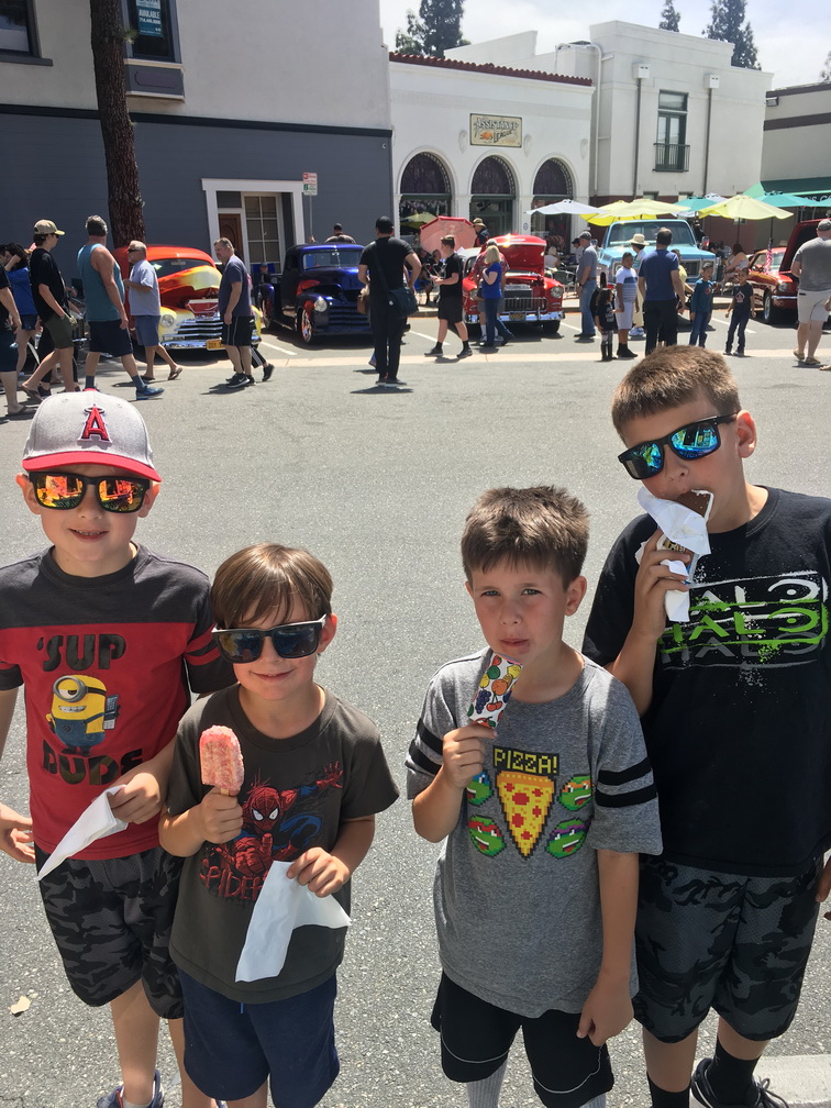 Orange Plaza Car Show in Orange – 4 15 18