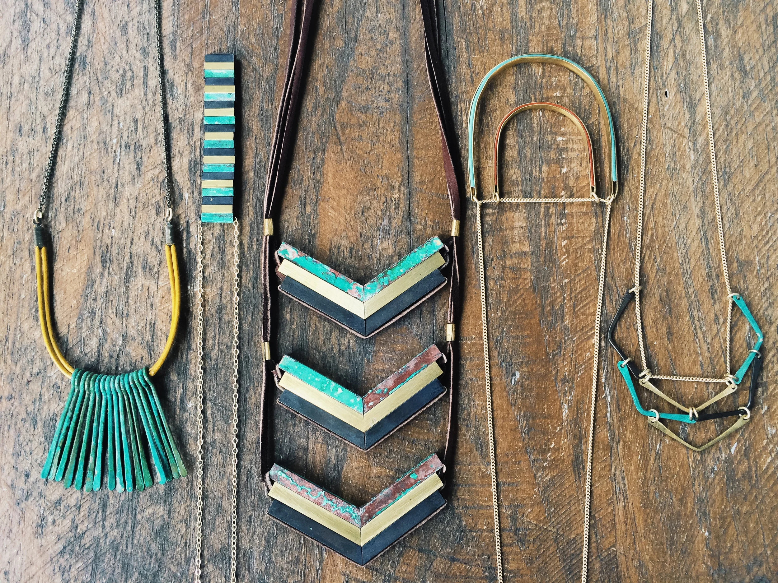 Old Blood Jewelry for Red Arrow Workshop, 2015