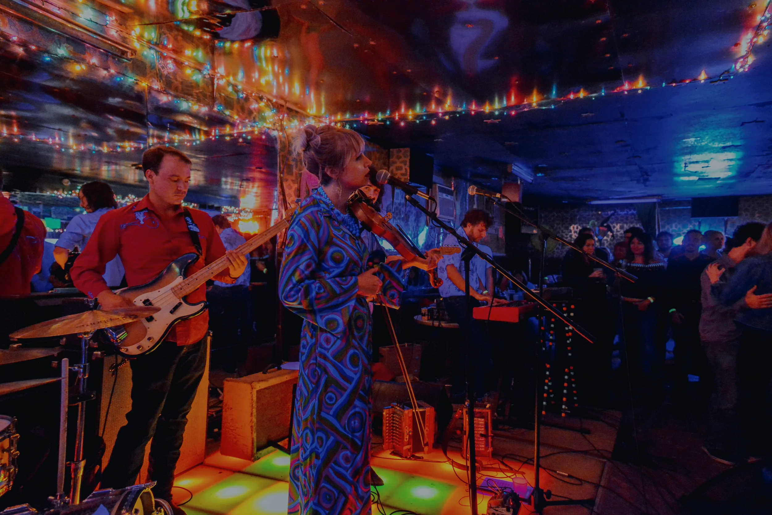 Feufollet at the Holiday Lounge, Mamou 2018