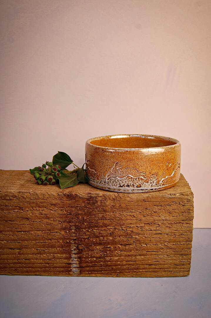 'Leaping hares' bowl