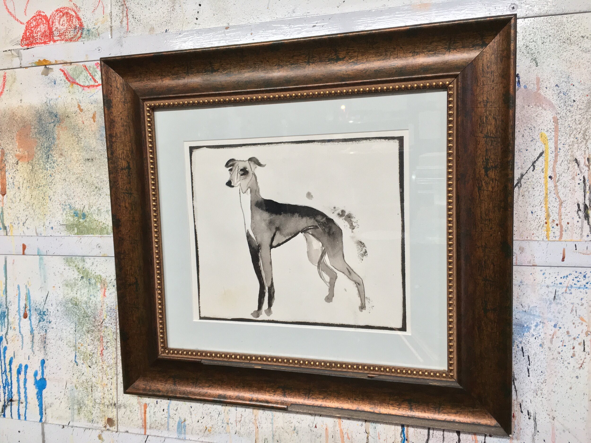 Greyhound+20x22x1+ink+watercolor+paper+framed.jpg