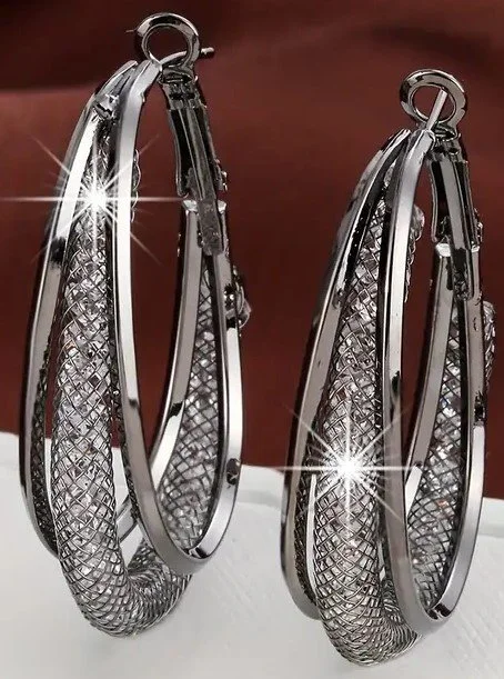 Twisted Hoop Earrings