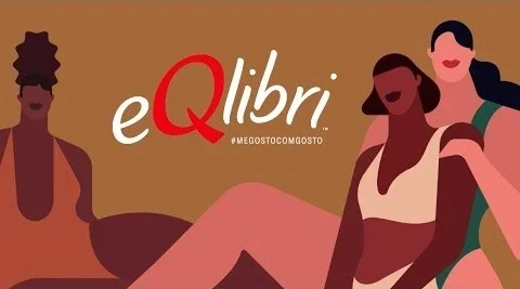 Para reforçar o posicionamento da marca como uma embaixadora da pluraridade feminina, criamos embalagens especiais para eQlibri – que estão por todo o Brasil. Para isso, usamos as ilustrações da artista Helena Sbeghen, que também se transformaram em