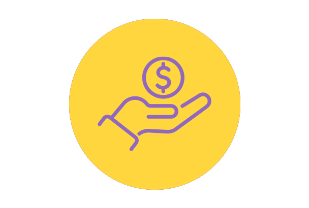 Modelo híbrido de trabalho (dividido entre presencial e à distância) com auxílio mensal para o home office.