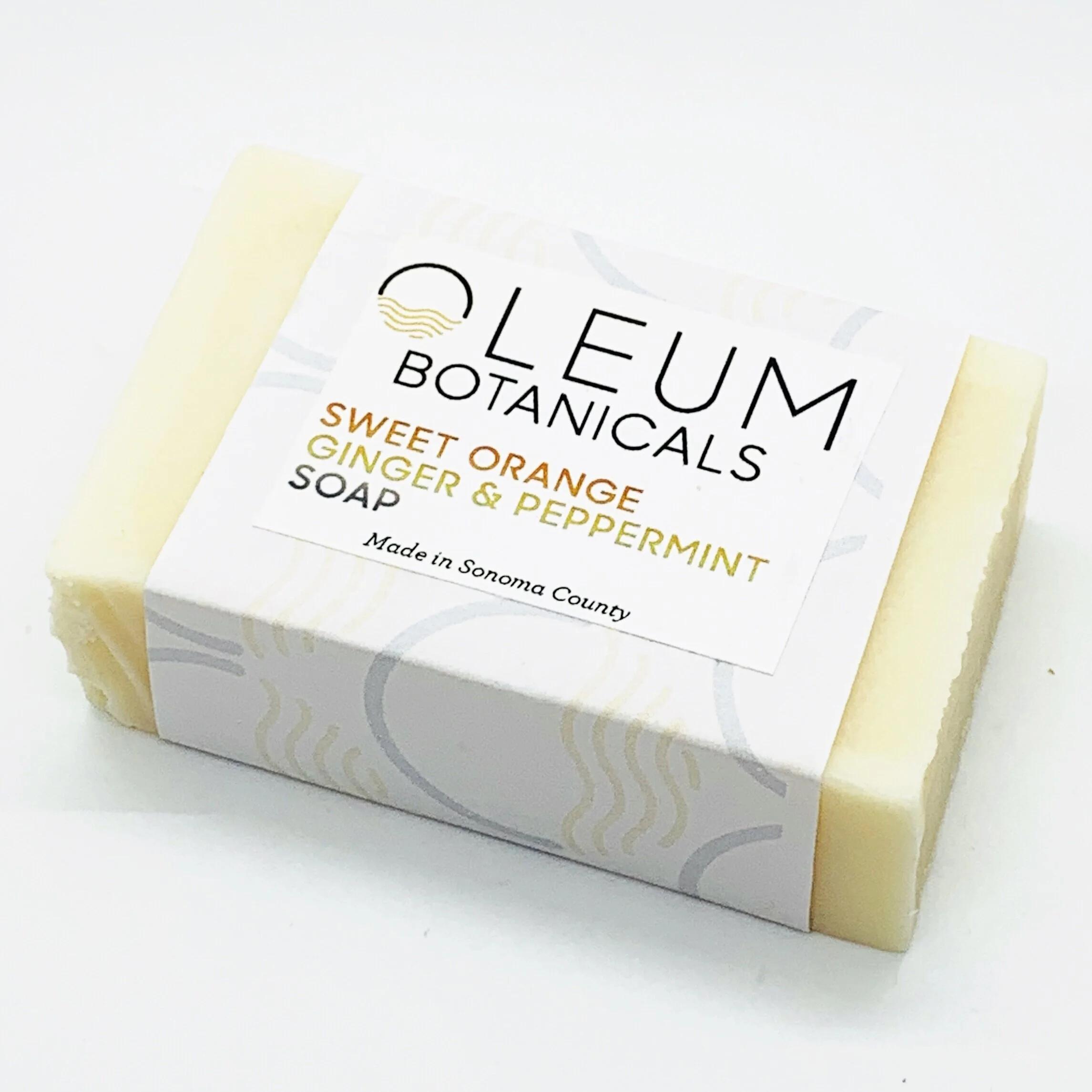 Sweet Orange, Ginger, & Peppermint Soap