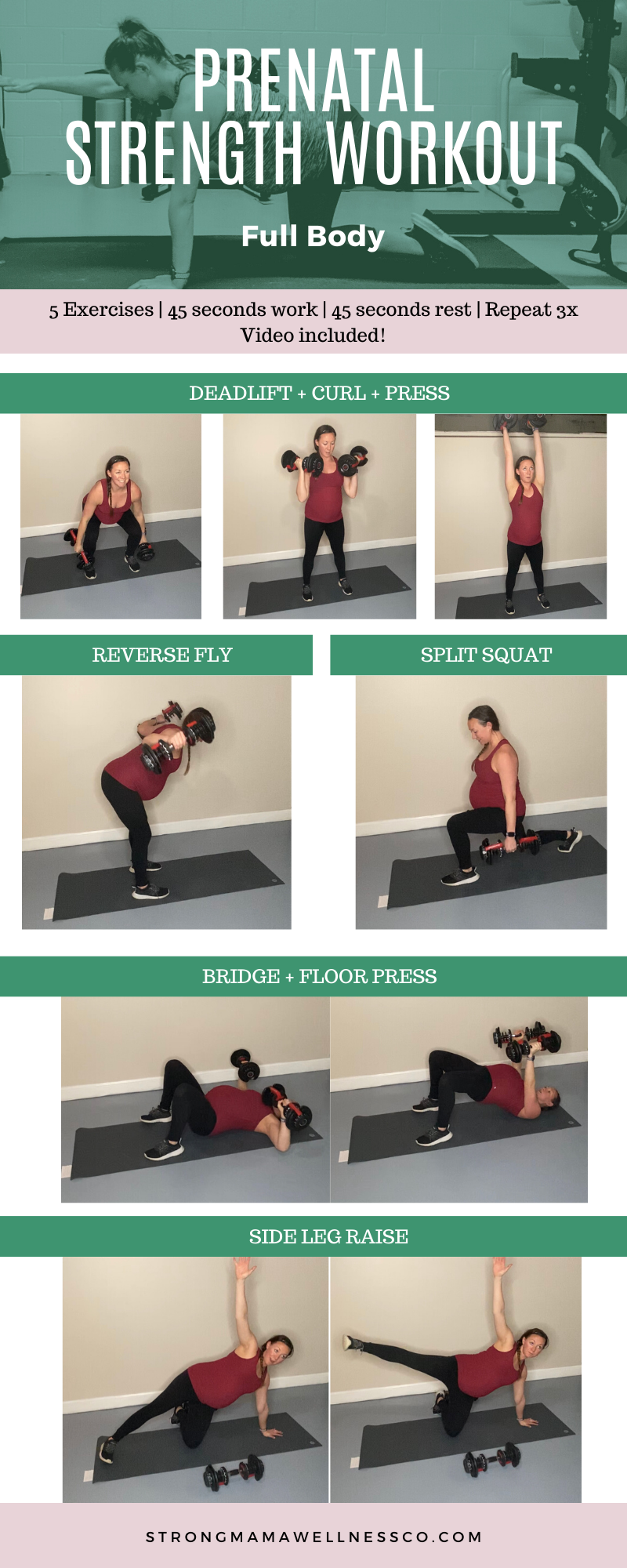 Prenatal Workout: Full Body Strength — Strong Mama Wellness