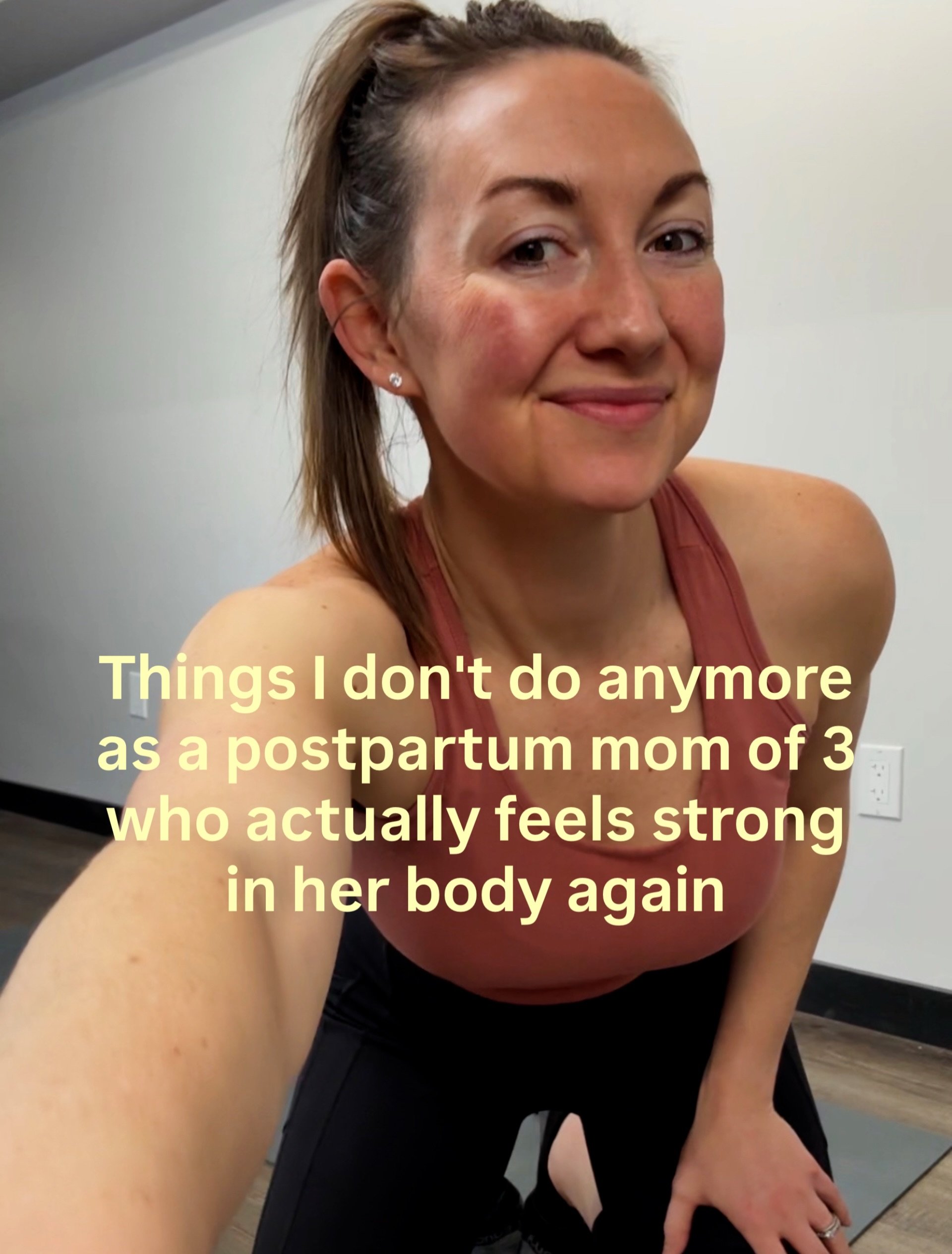 The rebuild has been slow, but intentional.

Do any of these resonate with your postpartum journey?

#postpartumfitness #postpartumfitnessjourney #postpartumrecovery #workoutsformoms #postnatalfitness