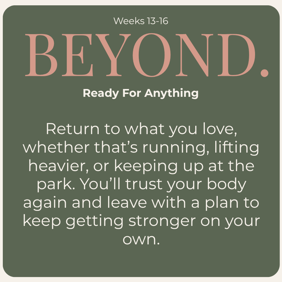 regain strength and confidence in your body postpartum