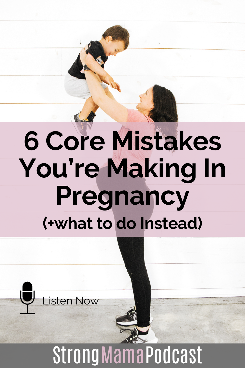 strong core in pregnancy tips