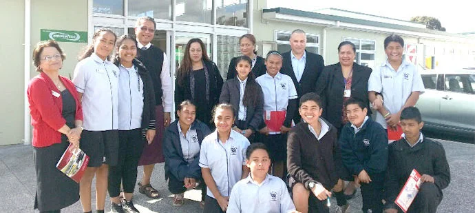 Image: Staff and students involved with the Sutton Park Primary School GATE programme