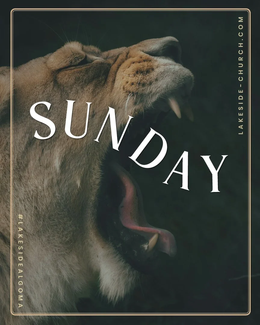 Sunday&rsquo;s here! Whatever you&rsquo;re carrying, bring it to the One who reigns forever.
Join us for worship at 8:30am or 10:00am, or online at lakeside-church.com