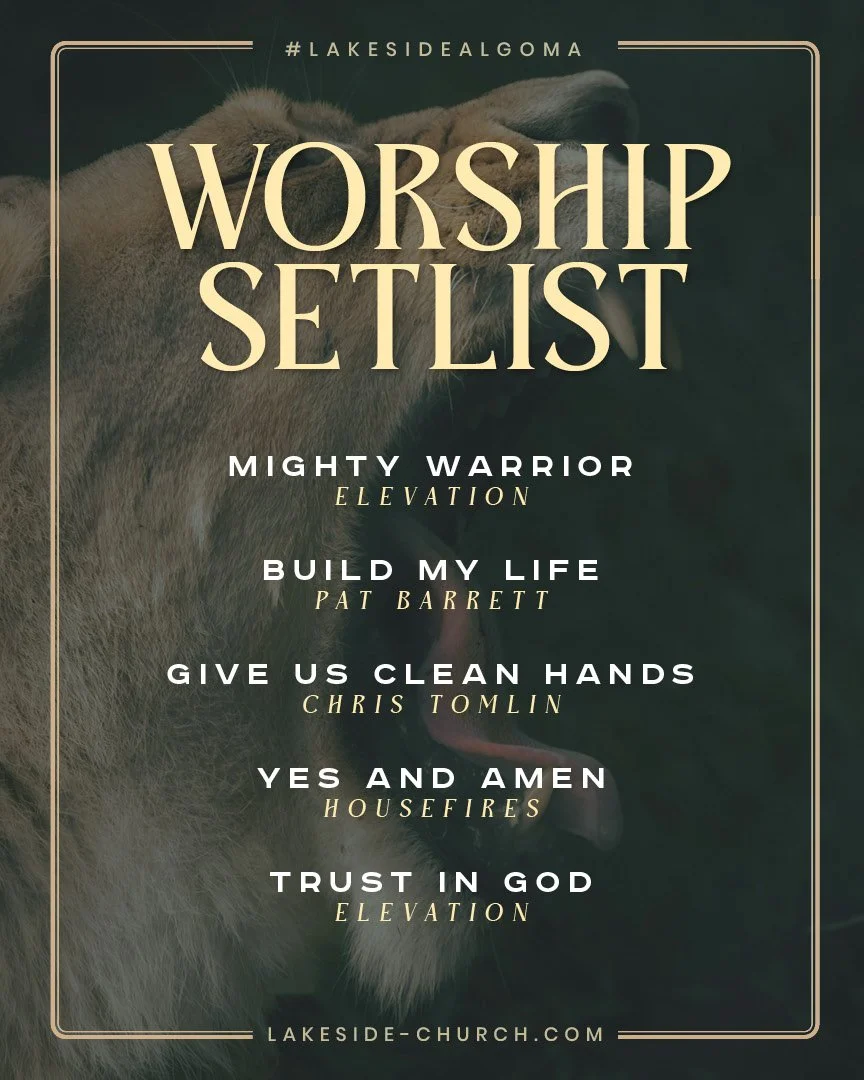 The same God who humbled kings still leads His people in truth.
Join us in worship this Sunday and lift high the name above every name!
To learn more, visit lakeside-church.com/gatherings