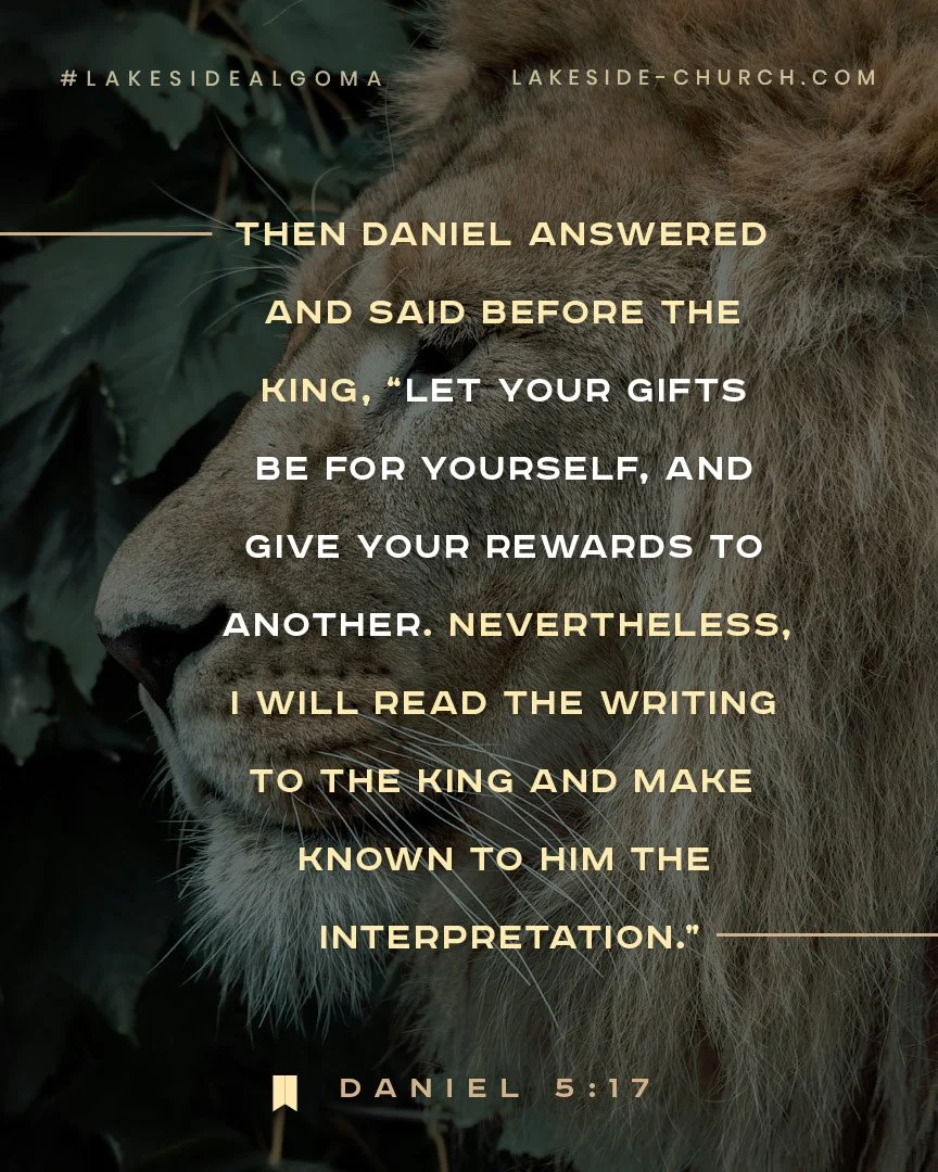 Even a powerful king has to bow before God’s glory. 
To learn more, visit lakeside-church.com/media