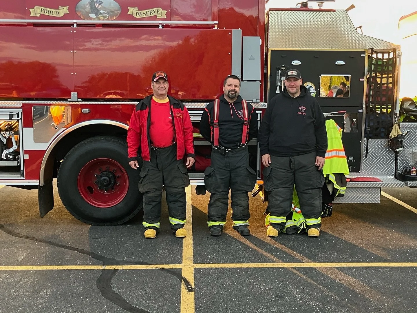 Fall Fest may be over, but our gratitude to the Casco Fire Department and Kewaunee County Sheriff’s Department sure isn’t! Thanks for keeping our community safe and being part of the fun!