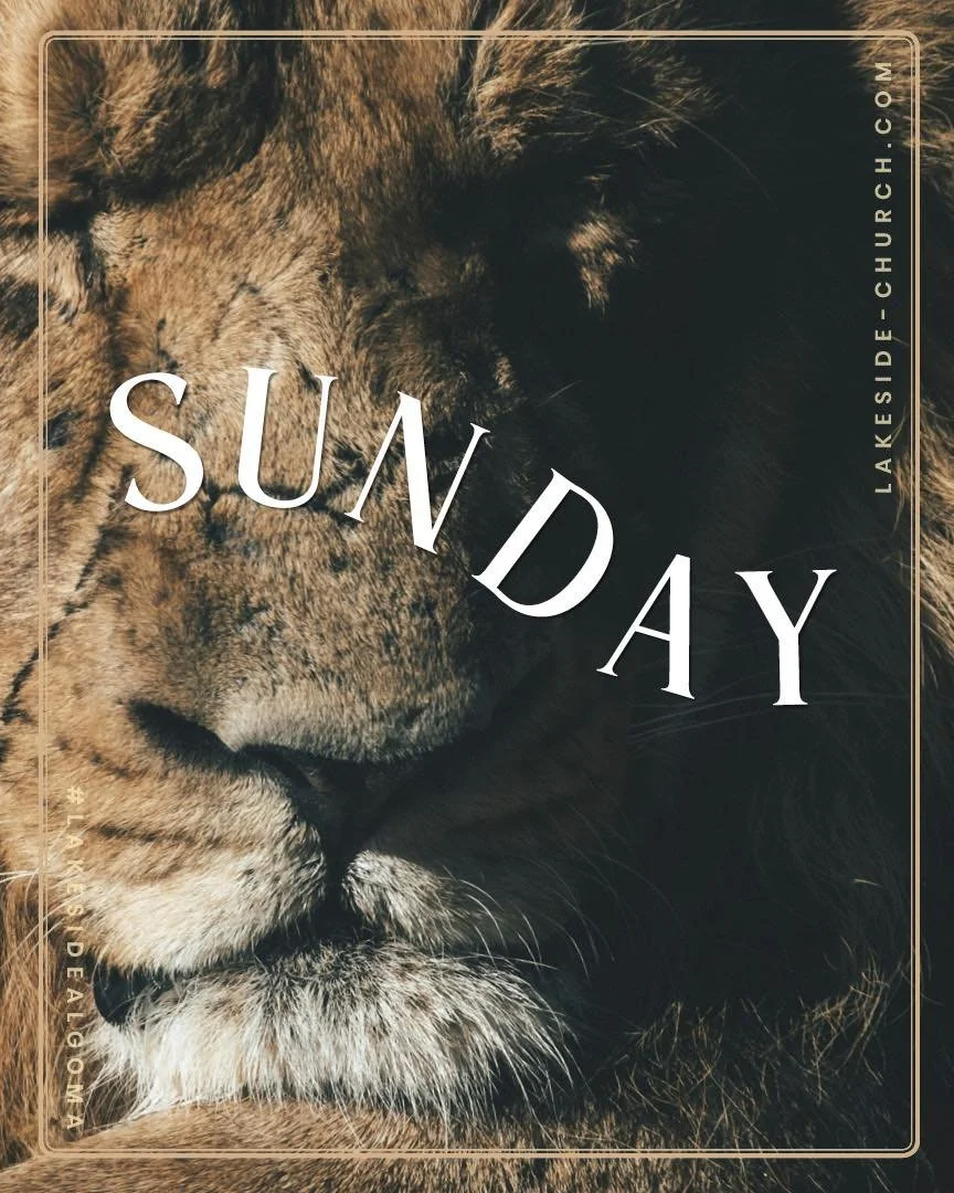 It’s Sunday! Gather with us and remember: the same God who ruled over Babylon still reigns today.
Join us at 8:30am or 10:00am, or online at lakeside-church.com