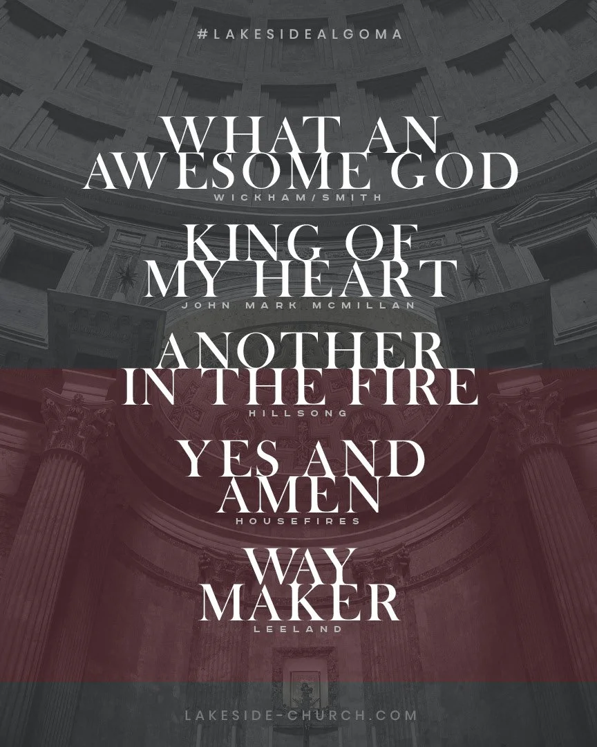 It's almost time to sing our praises together once again!
To learn more, visit lakeside-church.com