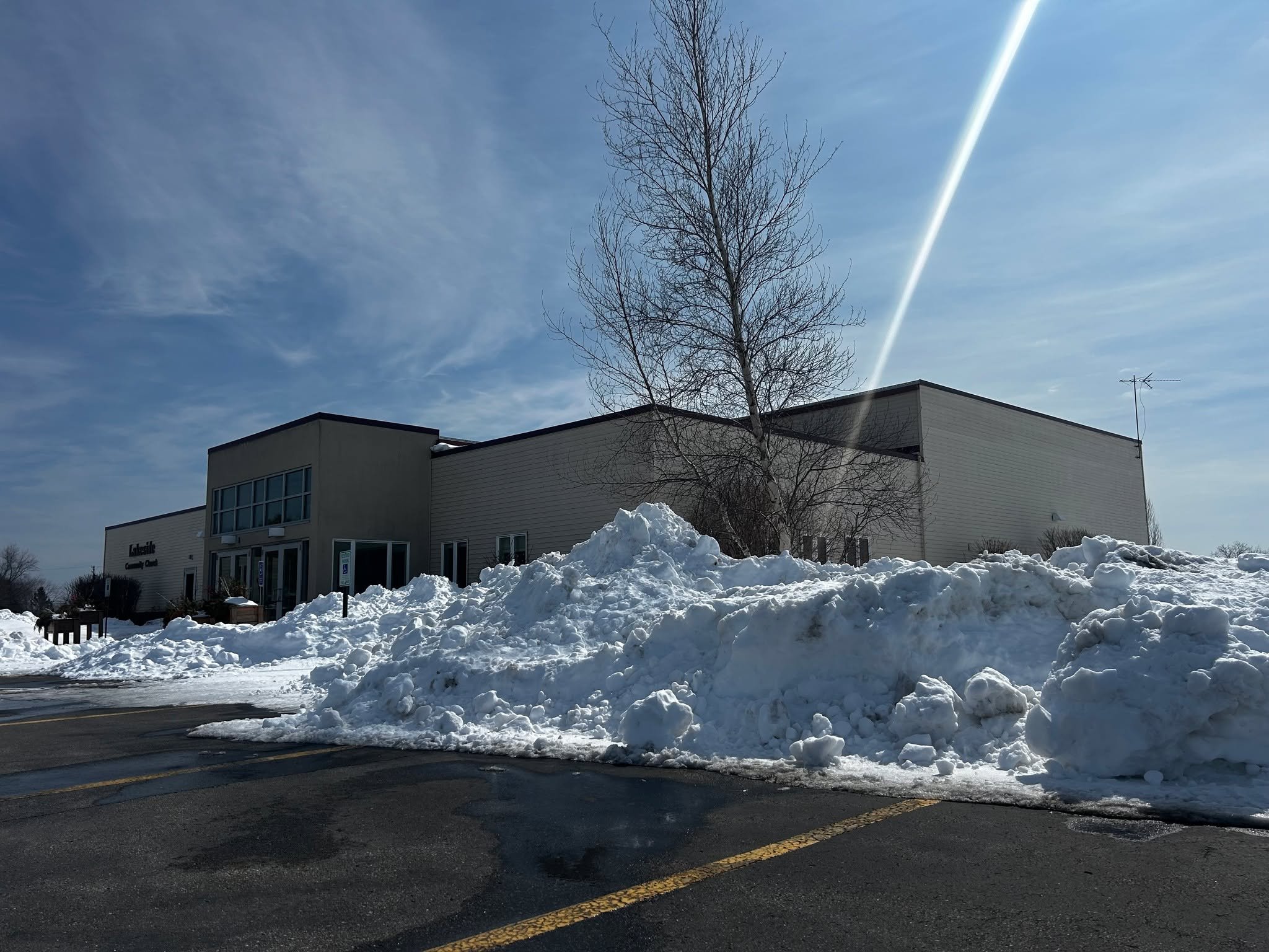 Shoutout to Heim&rsquo;s Hillcrest Dairy for their help making the building accessible!
The blizzard reminded us why we love this area so much! All winter Lee Miskovich has selflessly been taking care of our snow removal needs. When Elsa unleashed he