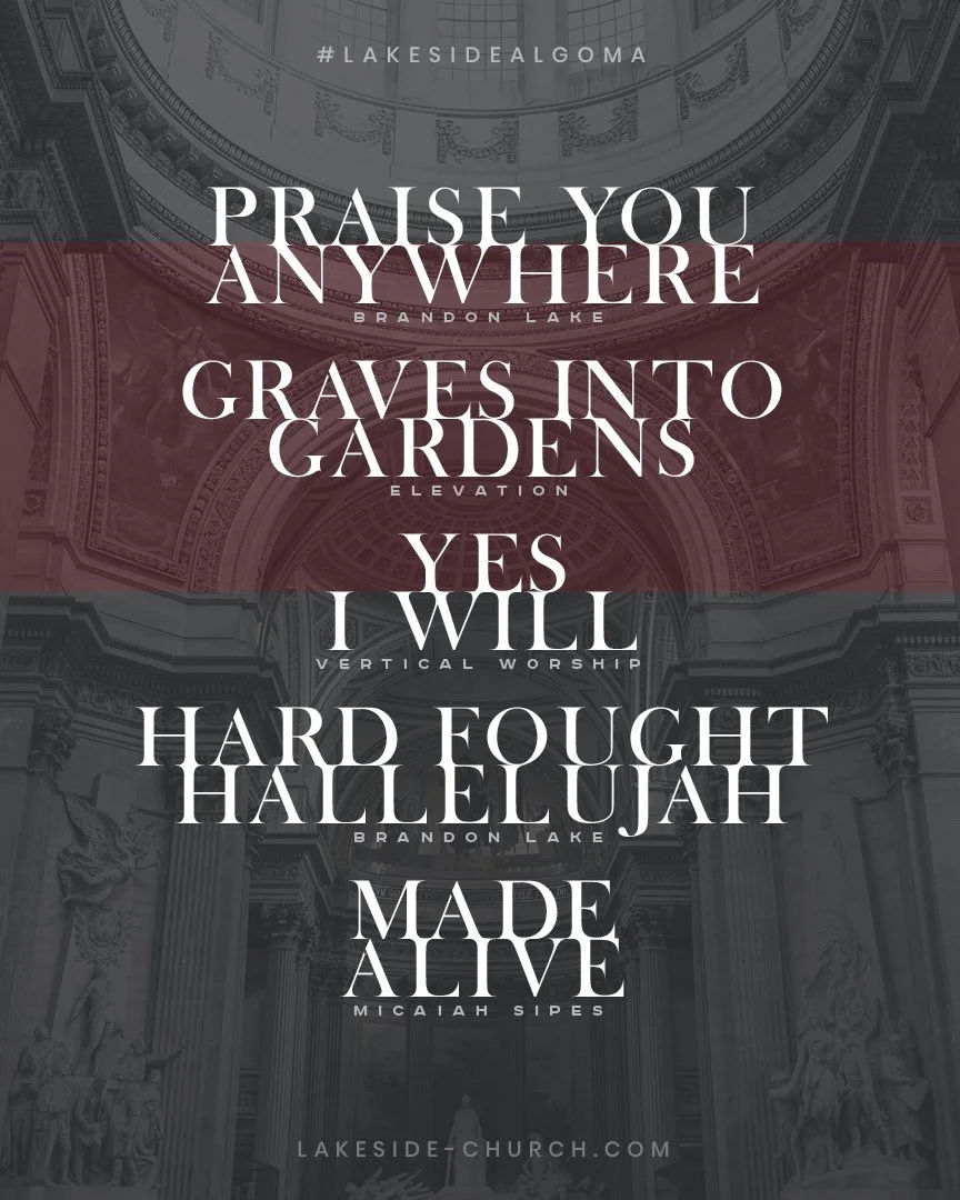 It is almost time to raise a joyful noise together!
To learn more, visit lakeside-church.co